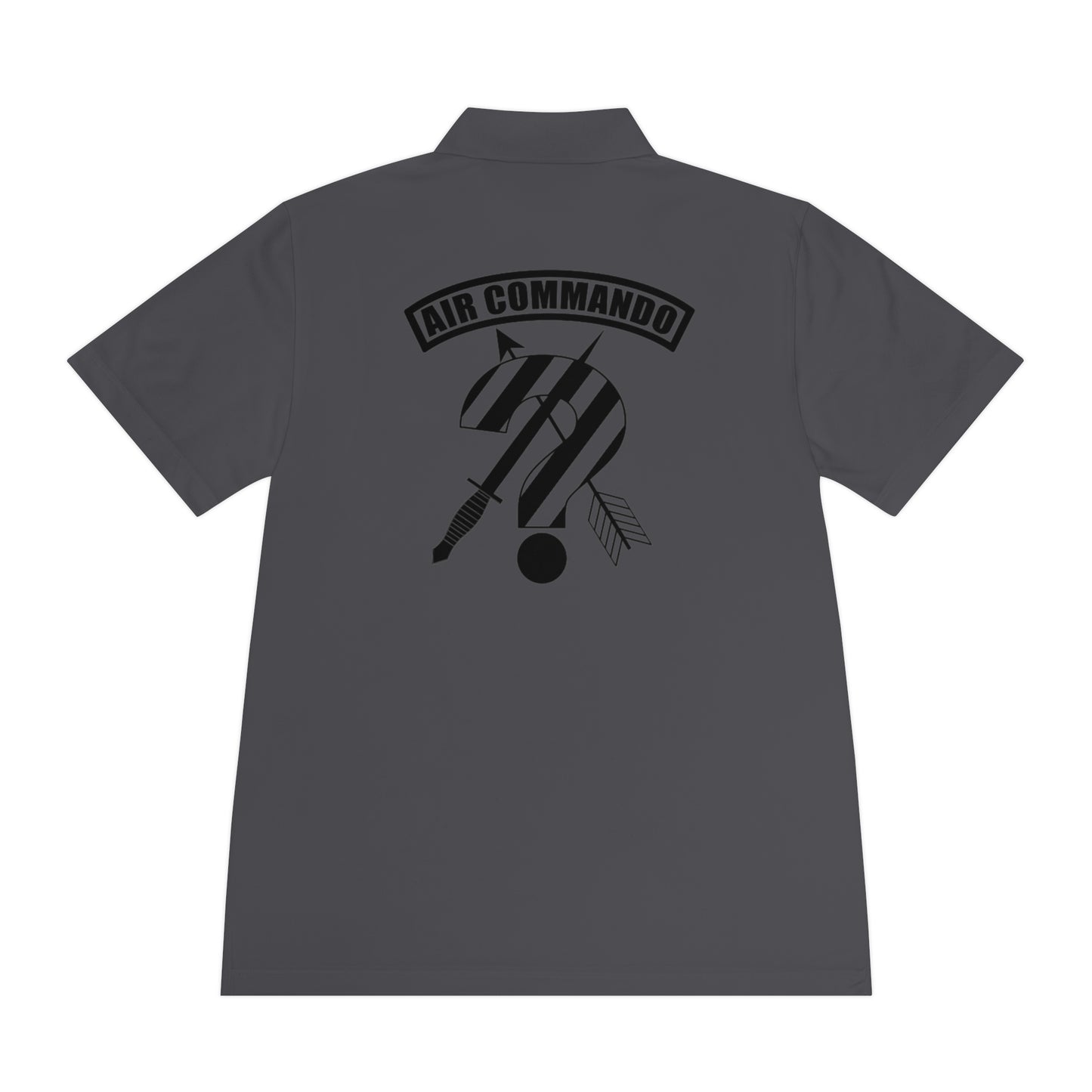 Commando - Question Mark - Men's Sport Polo Shirt