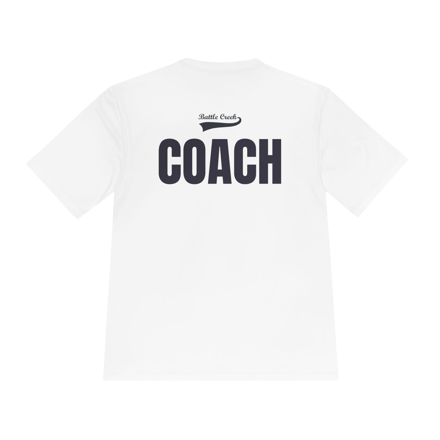 BC - COACH - Blue Logo - Unisex Moisture Wicking Tee