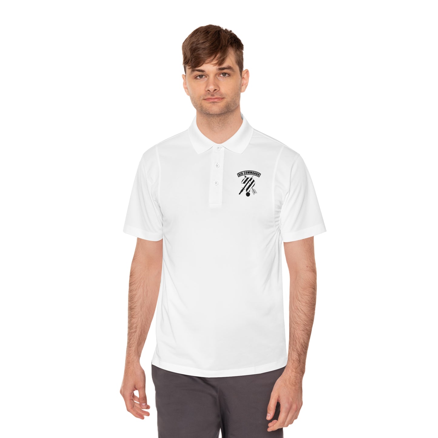 Commando - Question Mark - Men's Sport Polo Shirt