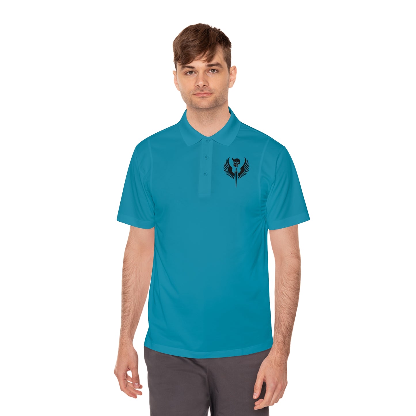 MAF - Skull - Men's Sport Polo Shirt