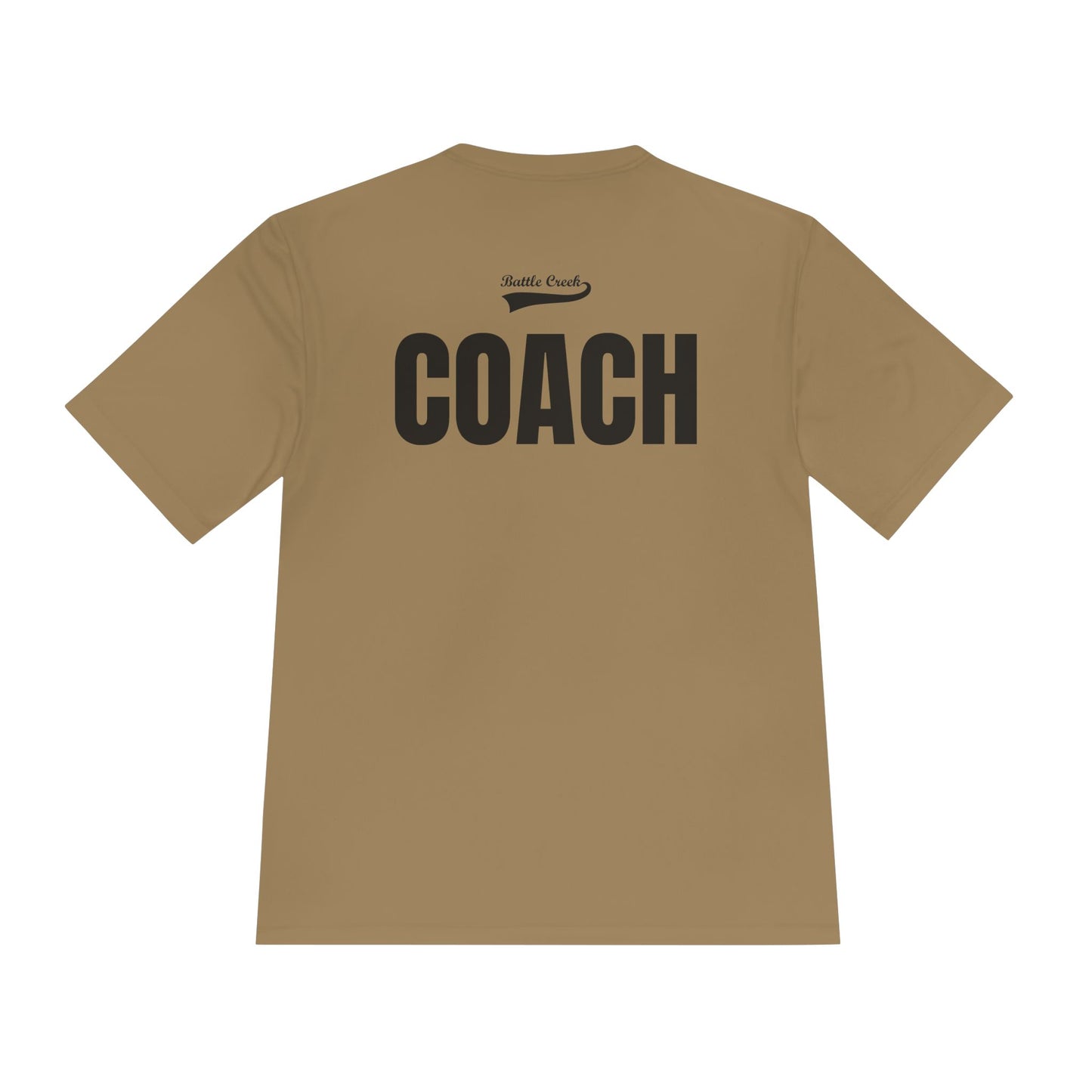 BC - COACH - Black Logo - Unisex Moisture Wicking Tee