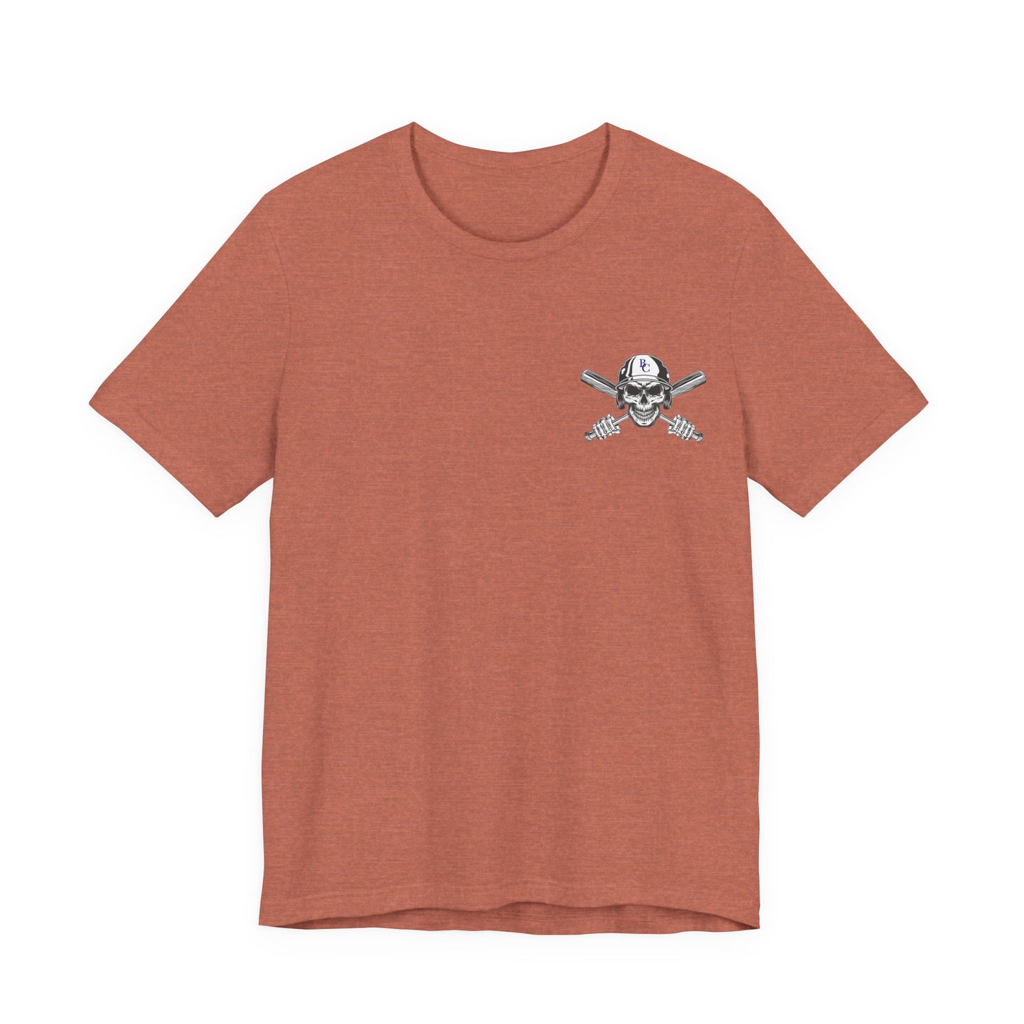 Battle Creek baseball Crossbones - Unisex Jersey Short Sleeve Tee