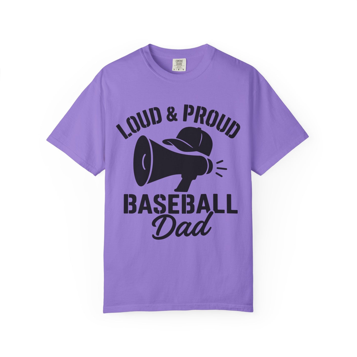 BC - Proud Baseball Dad - Unisex Garment-Dyed T-shirt