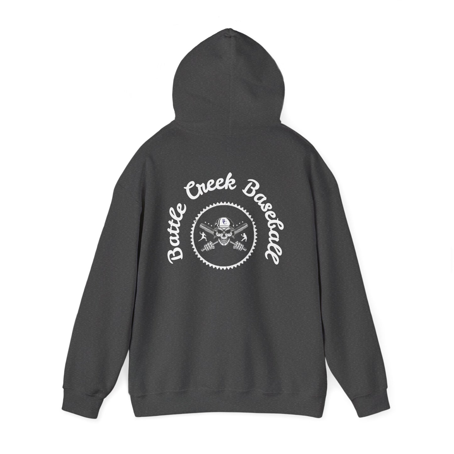 BC White Logo - Unisex Heavy Blend™ Hooded Sweatshirt