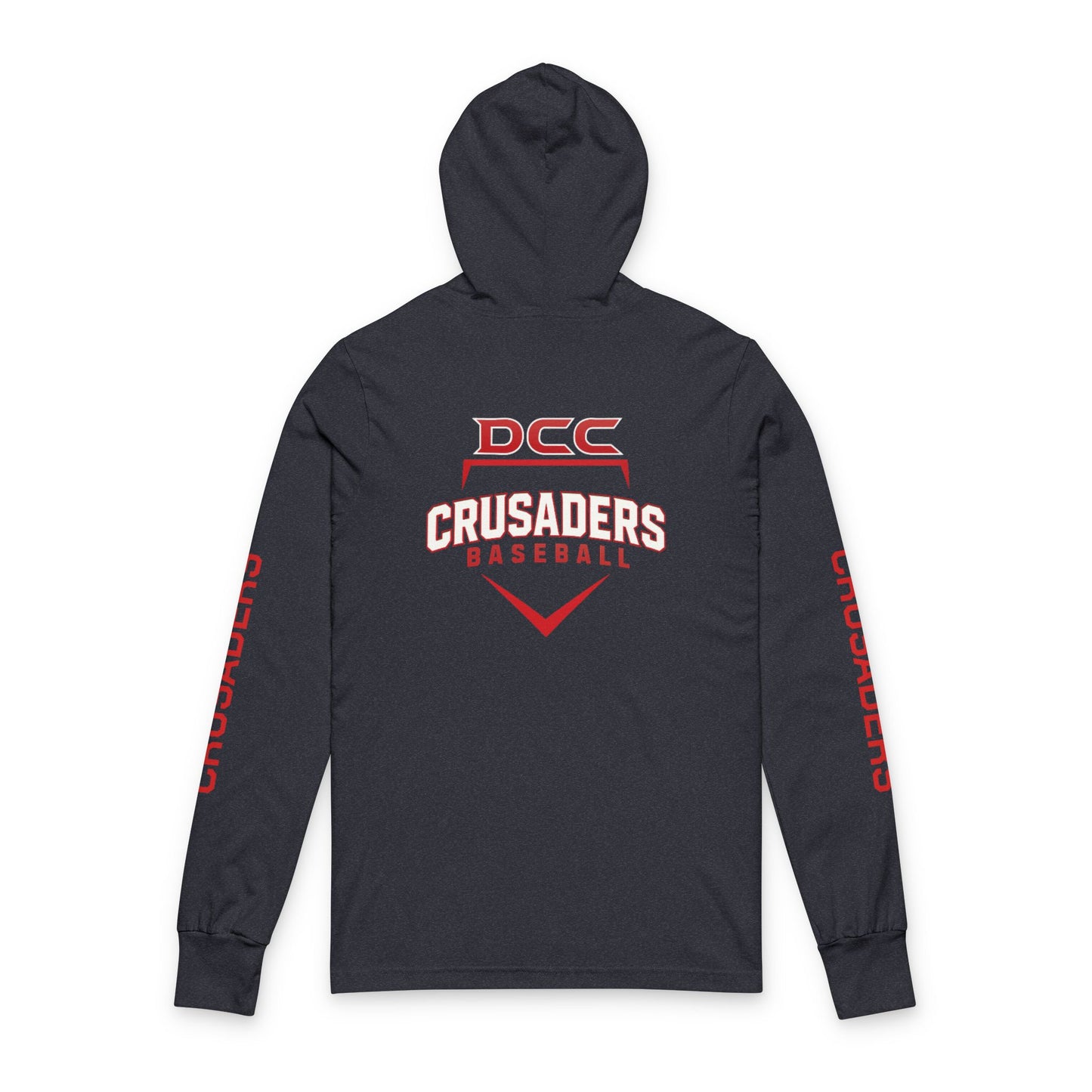 DCC - Black - Unisex Hooded Long Sleeve Tee