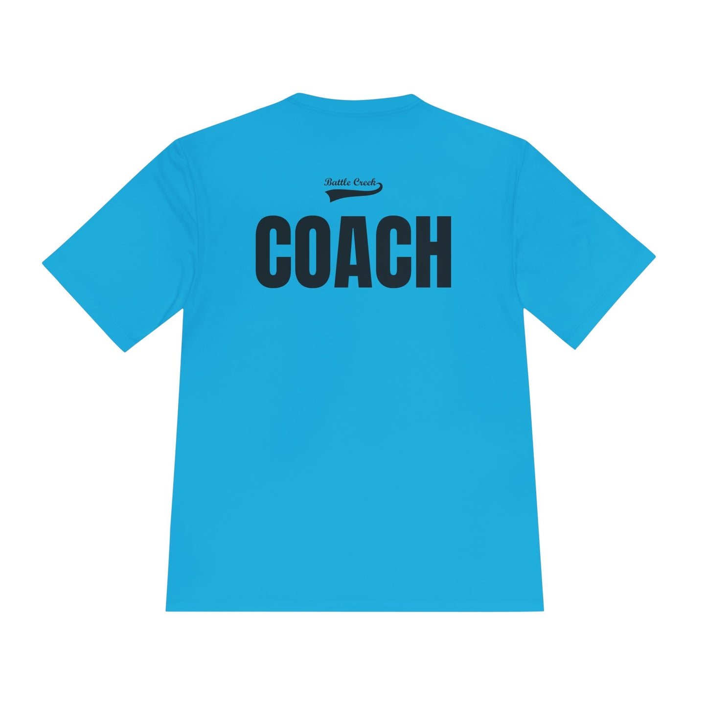 BC - COACH - Black Logo - Unisex Moisture Wicking Tee