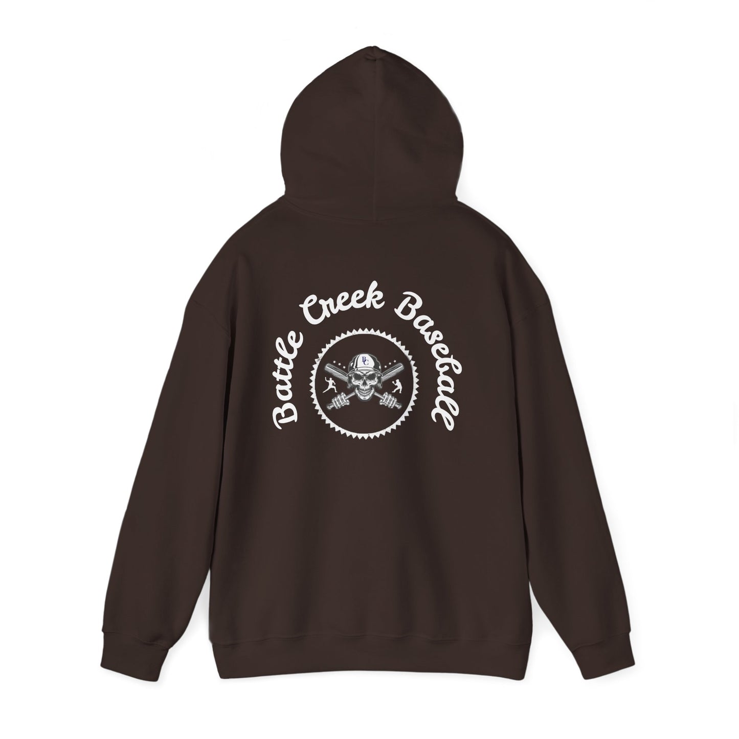 BC White Logo - Unisex Heavy Blend™ Hooded Sweatshirt