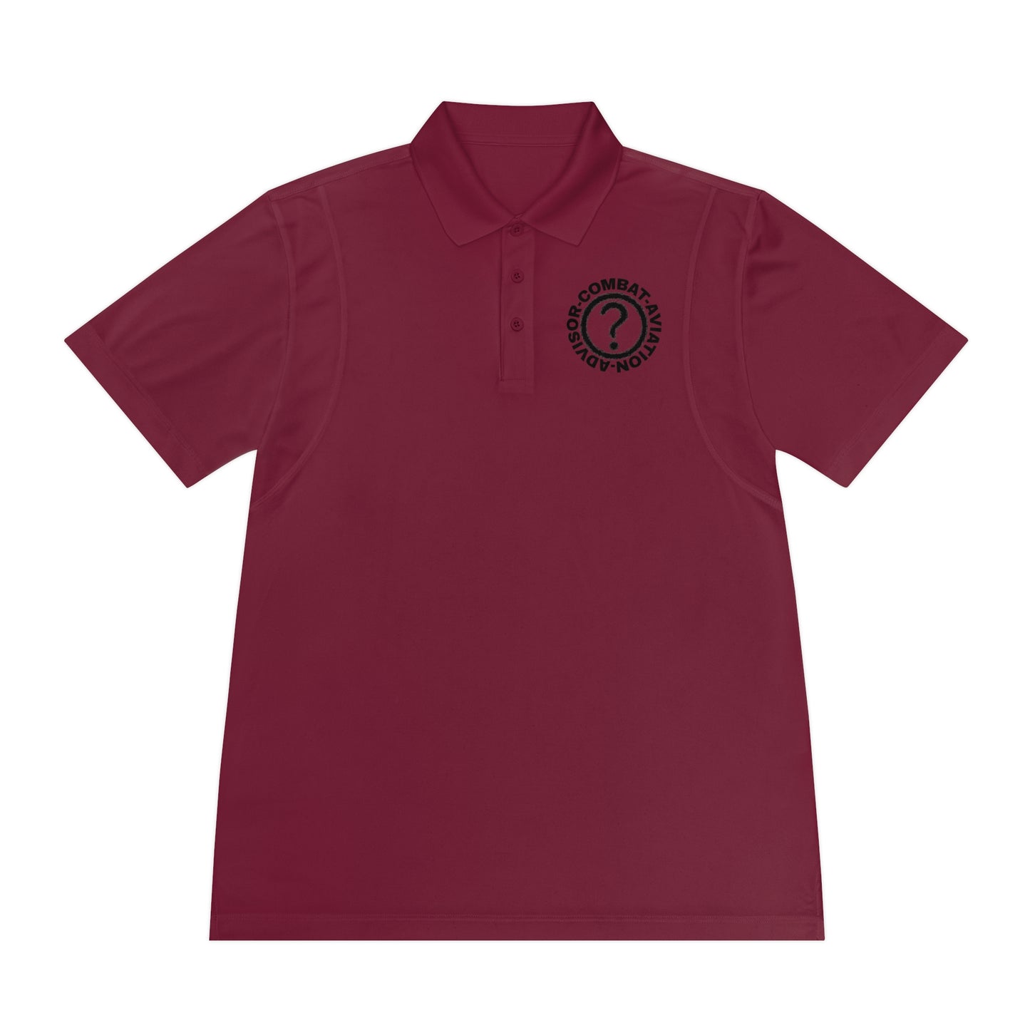 MAF - CAA Question Mark - Men's Sport Polo Shirt