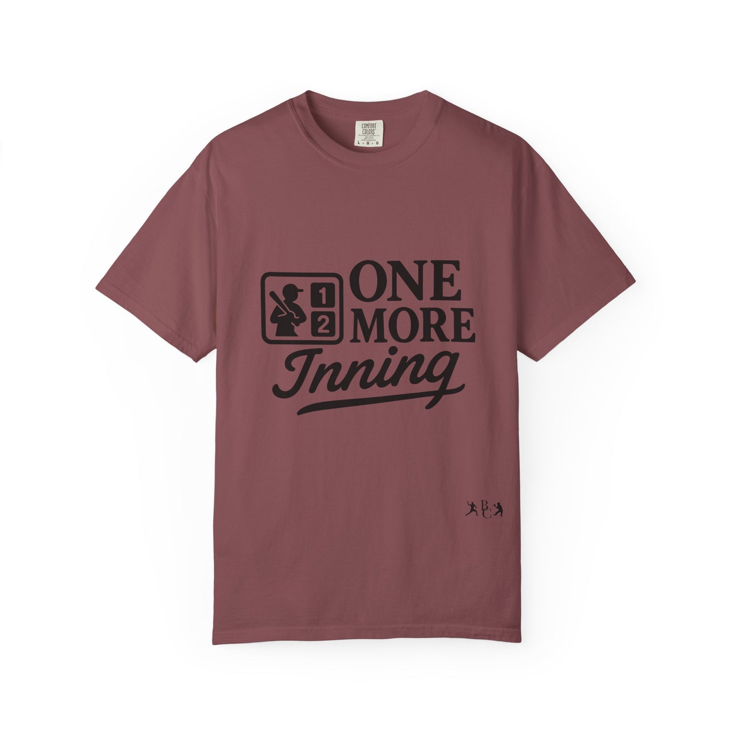 BC - One More Inning - Unisex Garment-Dyed T-shirt