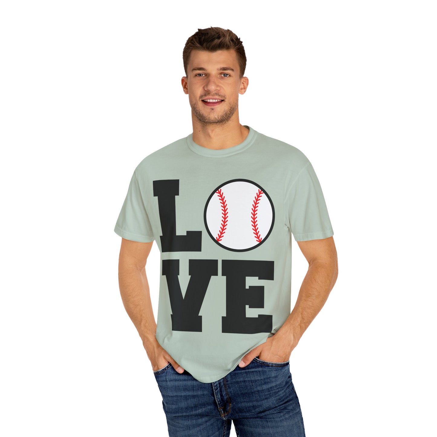 BC - Love - Unisex Garment-Dyed T-shirt