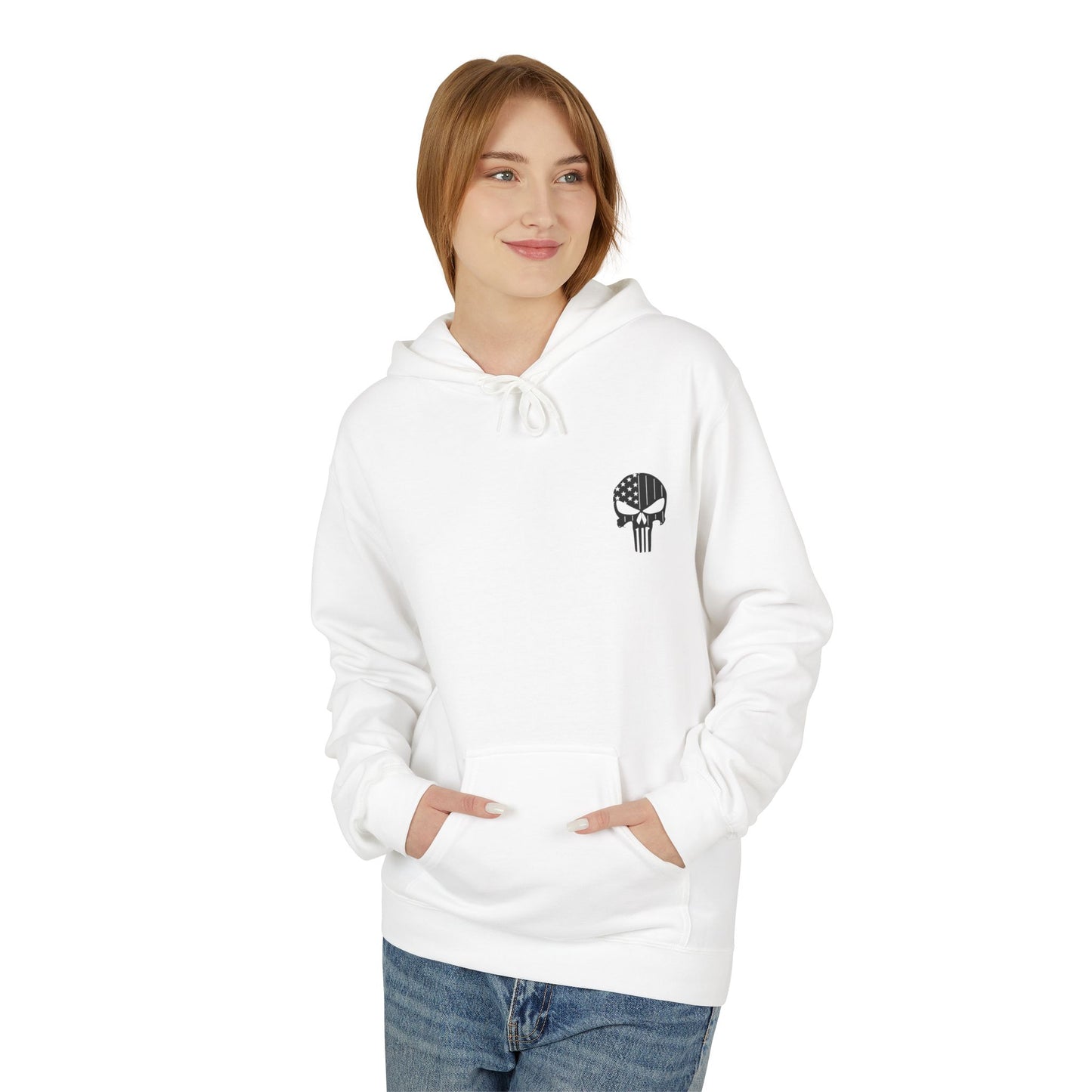 MAF - Skull - Unisex Midweight Softstyle Fleece Hoodie