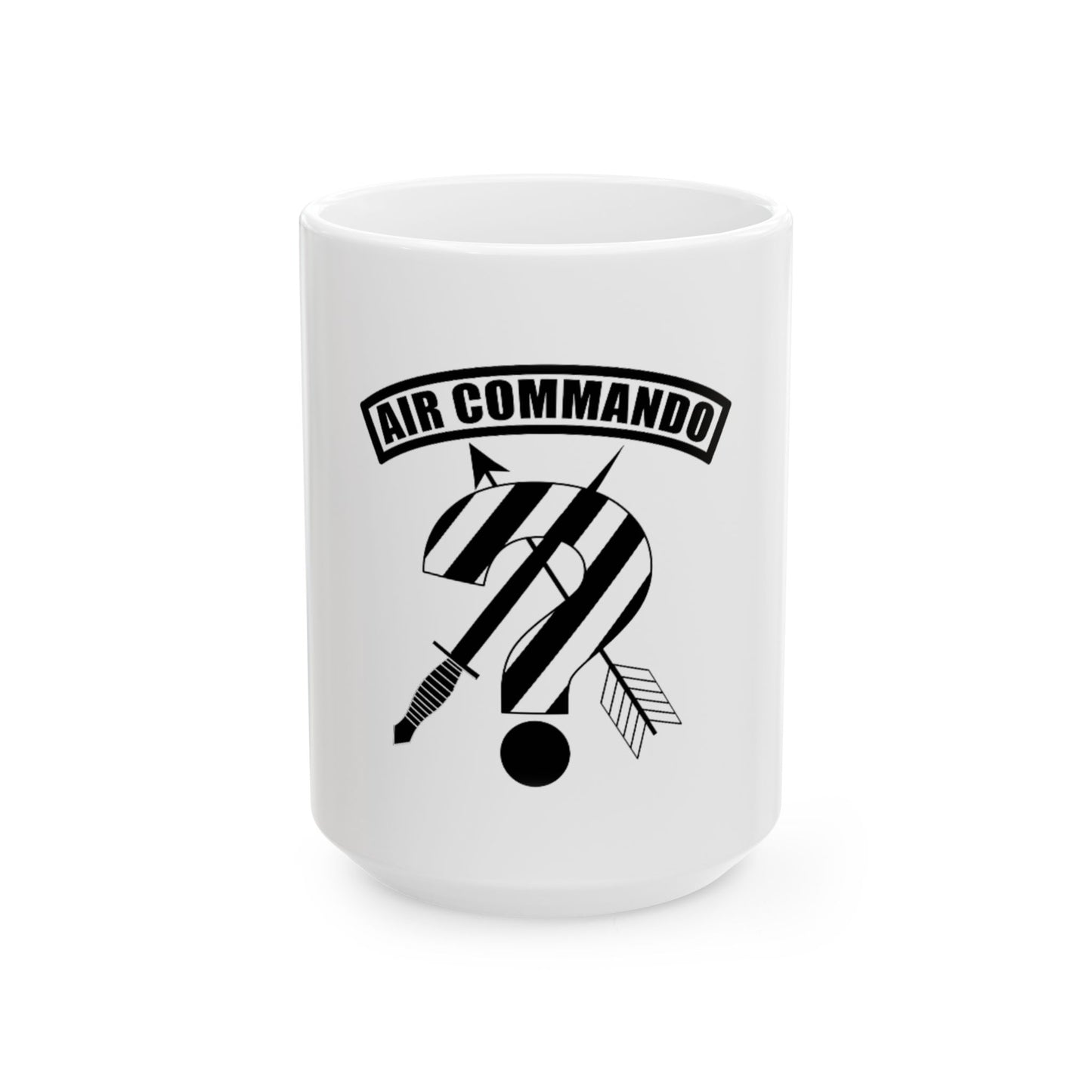 Commando Ceramic Mug, (11oz, 15oz)