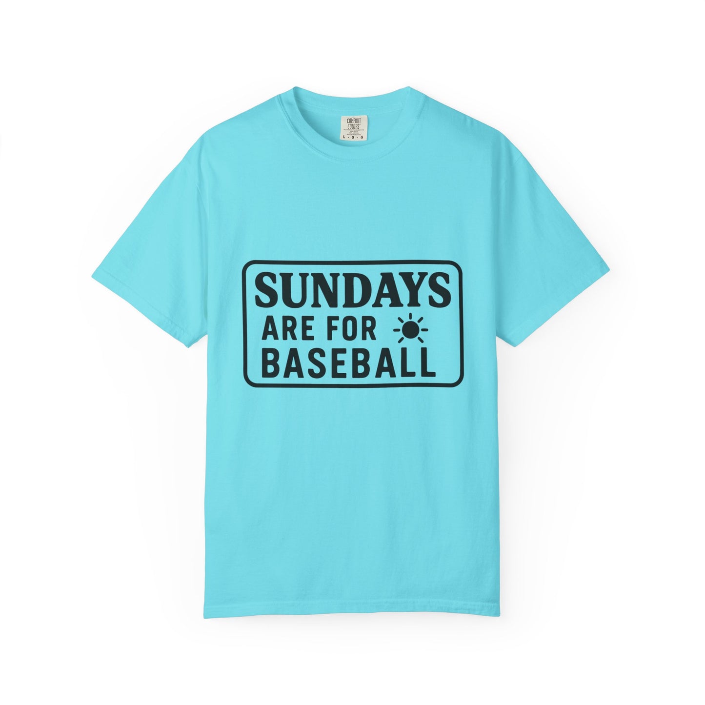BC - Sundays Are For Baseball - Unisex Garment-Dyed T-shirt