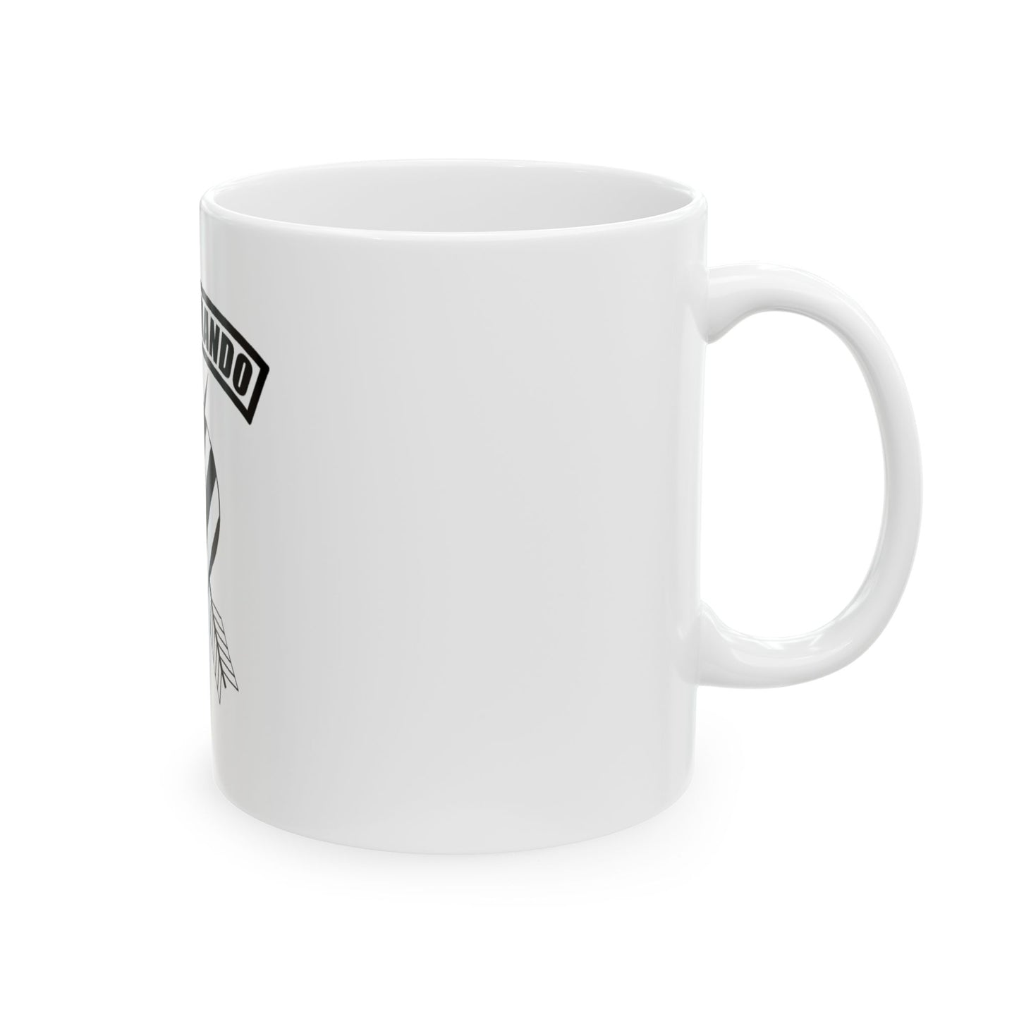Commando Ceramic Mug, (11oz, 15oz)