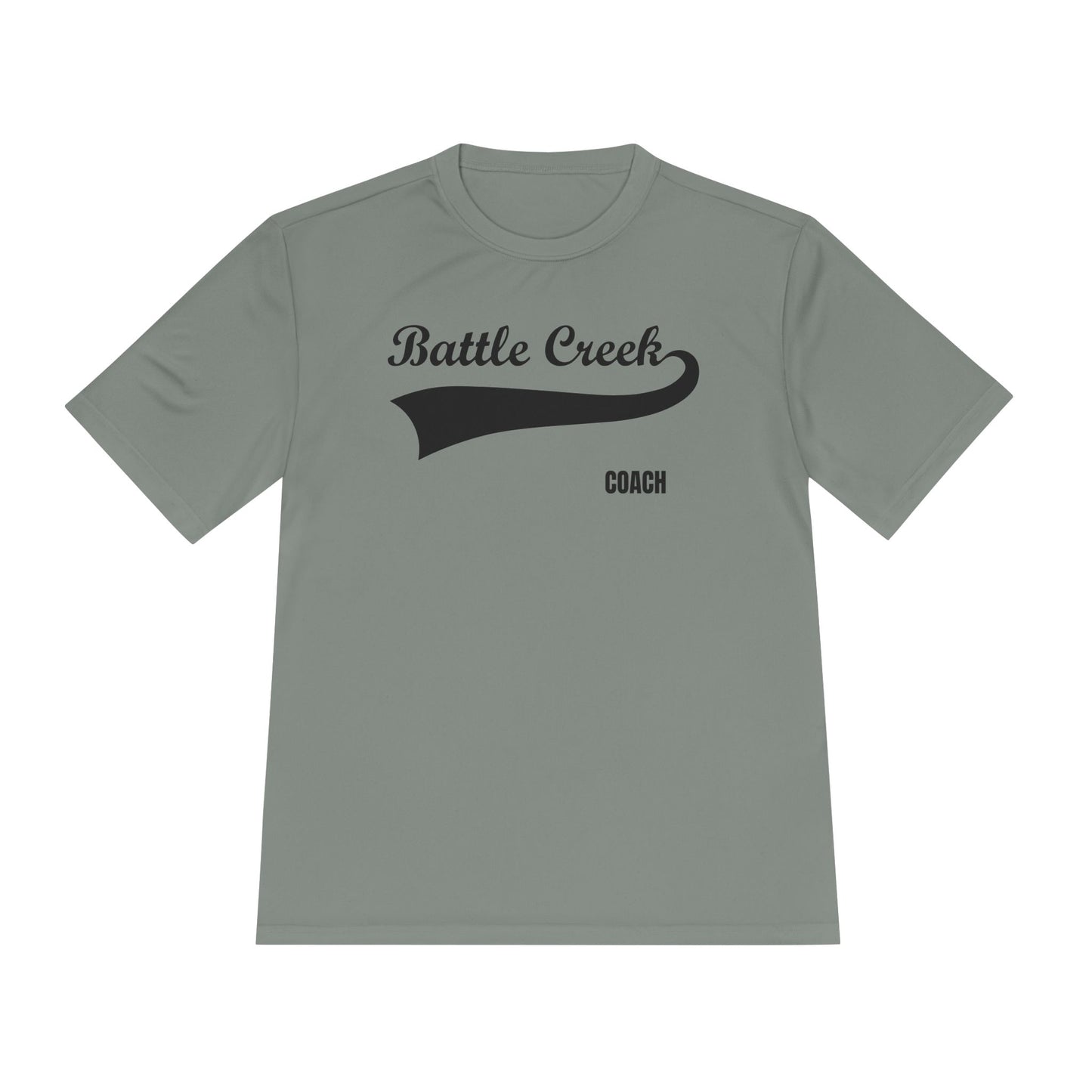 BC - COACH - Black Logo - Unisex Moisture Wicking Tee