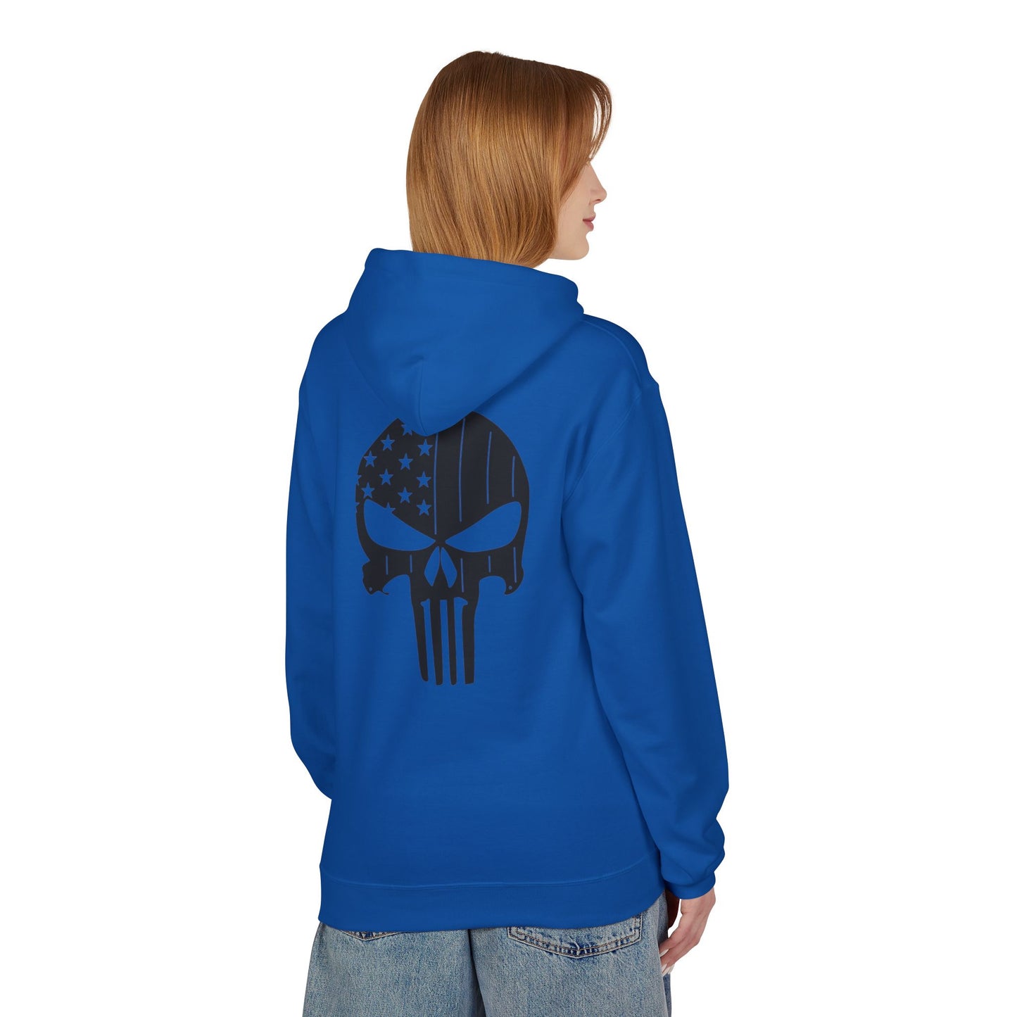 MAF - Skull - Unisex Midweight Softstyle Fleece Hoodie