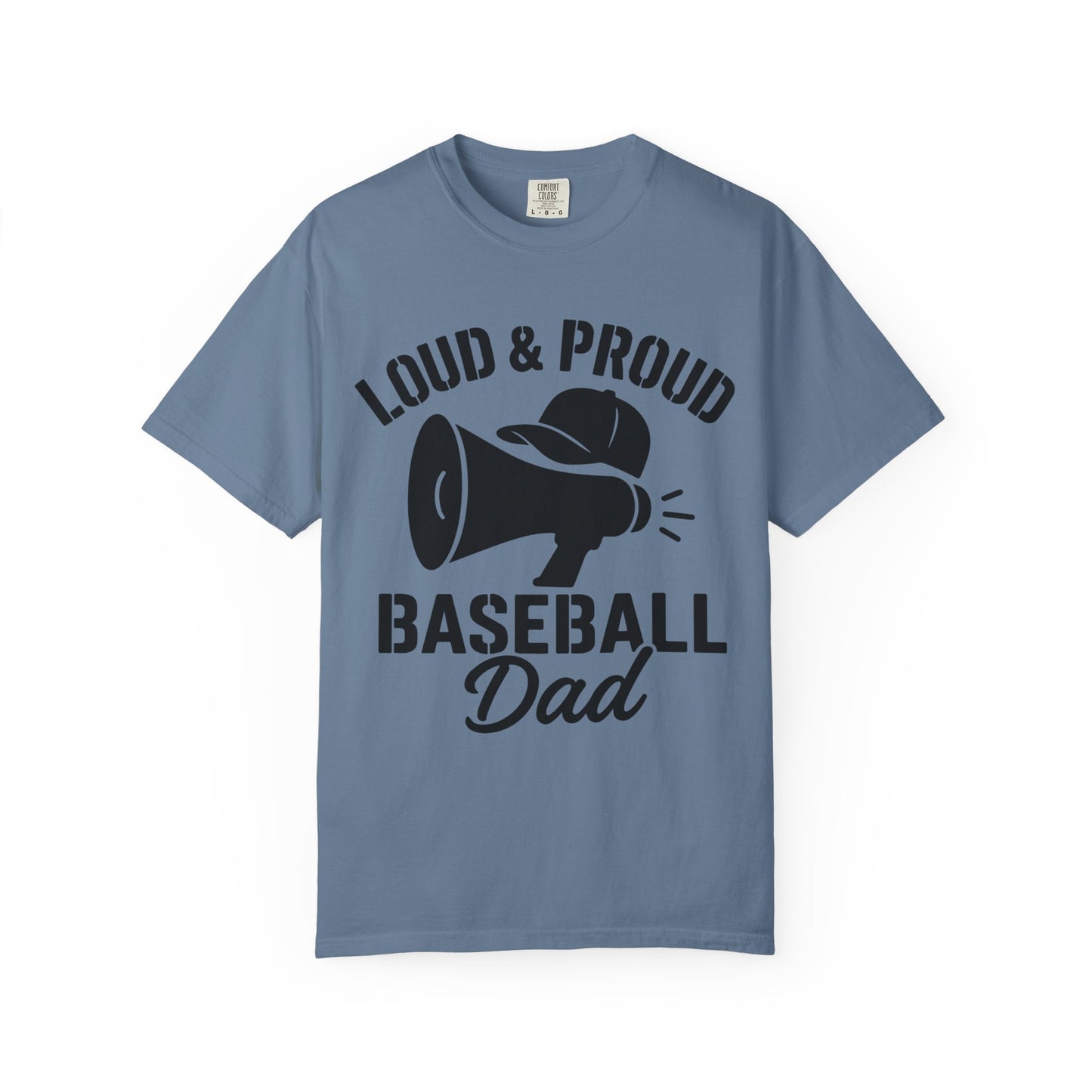 BC - Proud Baseball Dad - Unisex Garment-Dyed T-shirt