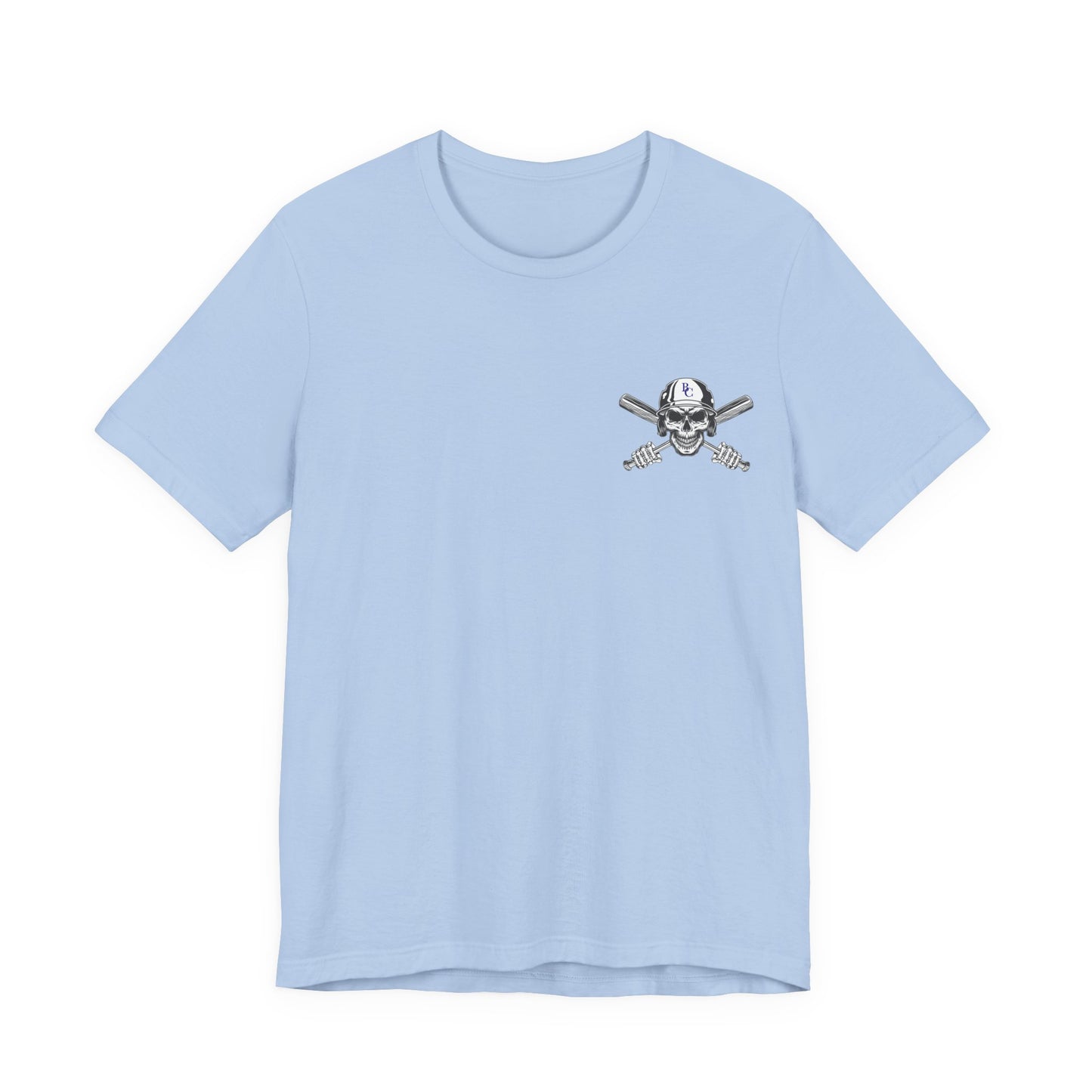 Battle Creek baseball Crossbones - Unisex Jersey Short Sleeve Tee