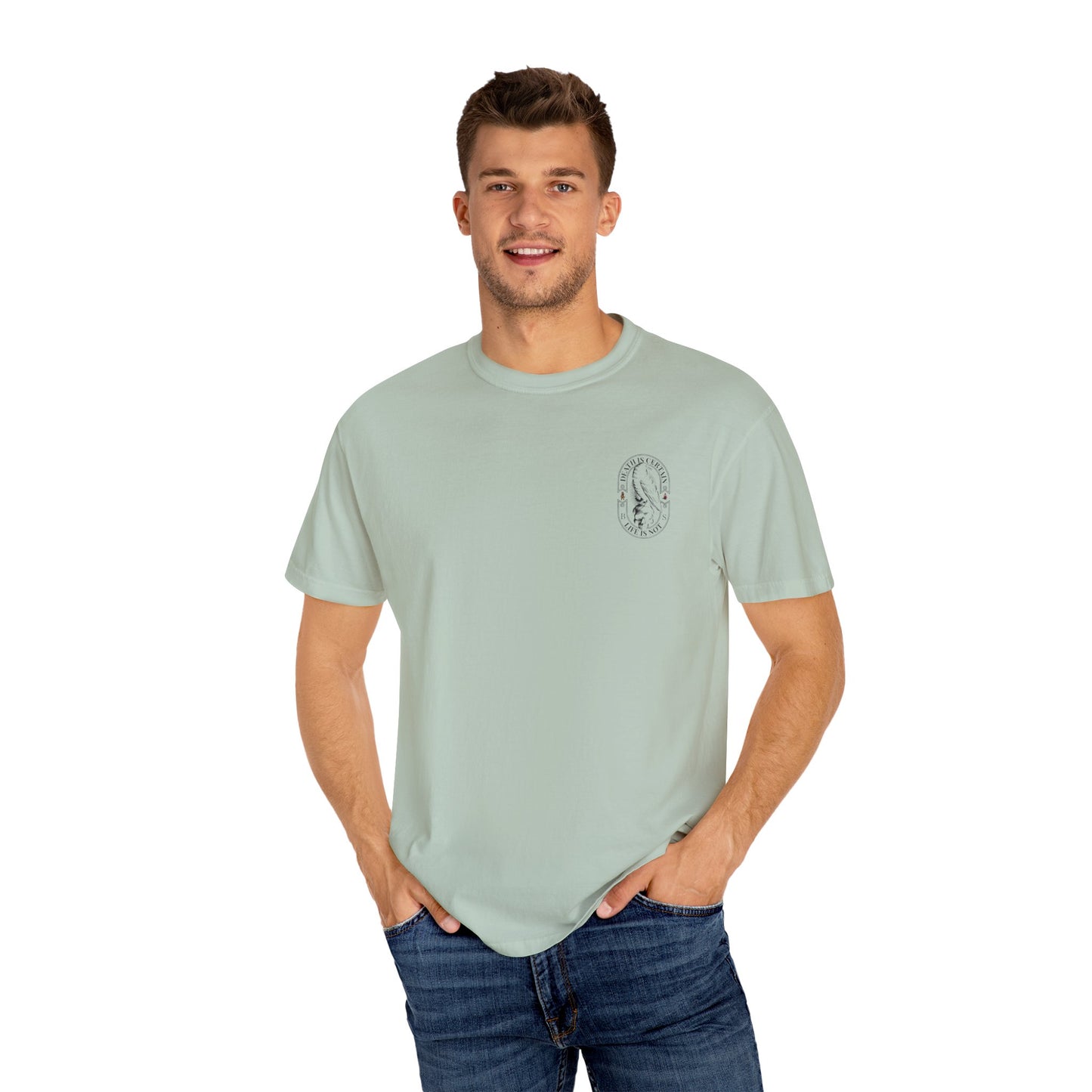 MAF - Death is certain - Unisex Garment-Dyed T-shirt