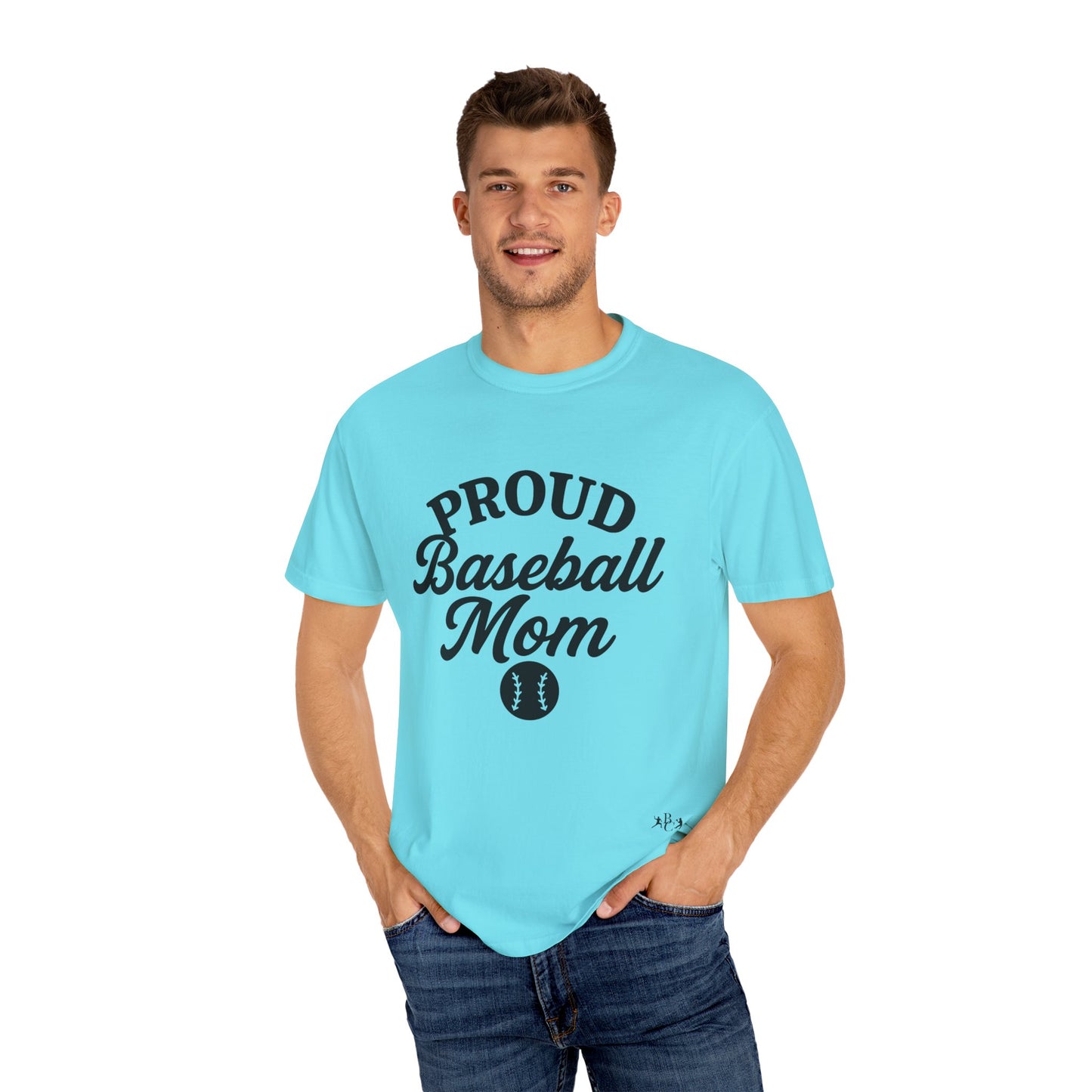 BC - Proud Baseball Mom - Unisex Garment-Dyed T-shirt