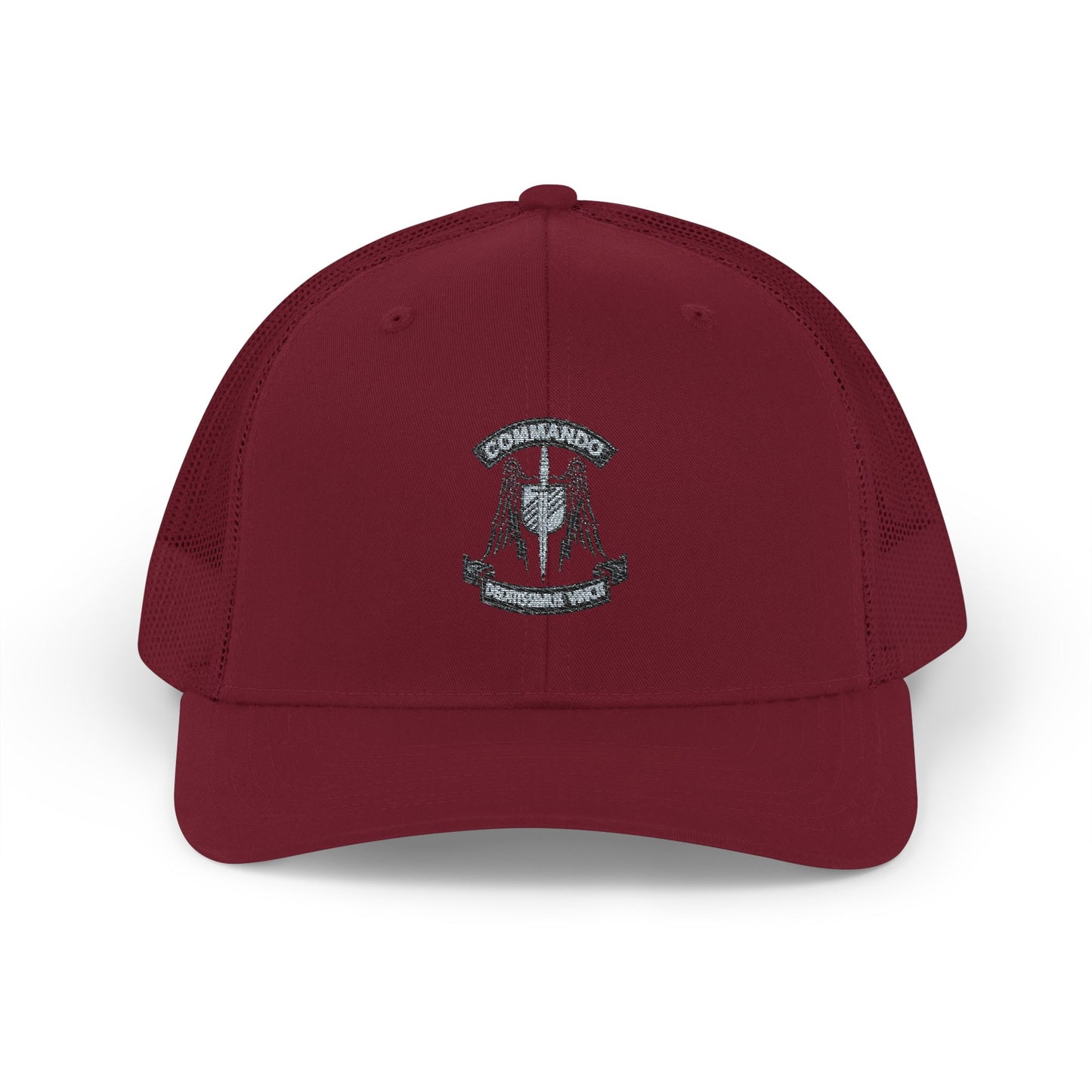 Commando Snapback Trucker Cap (Embroidery)