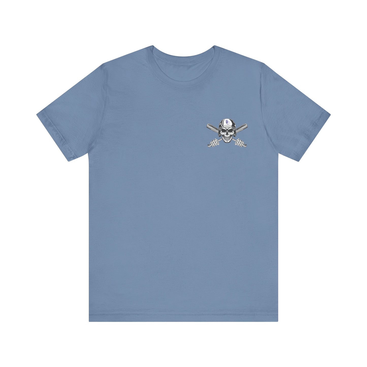 Battle Creek baseball Crossbones - Unisex Jersey Short Sleeve Tee