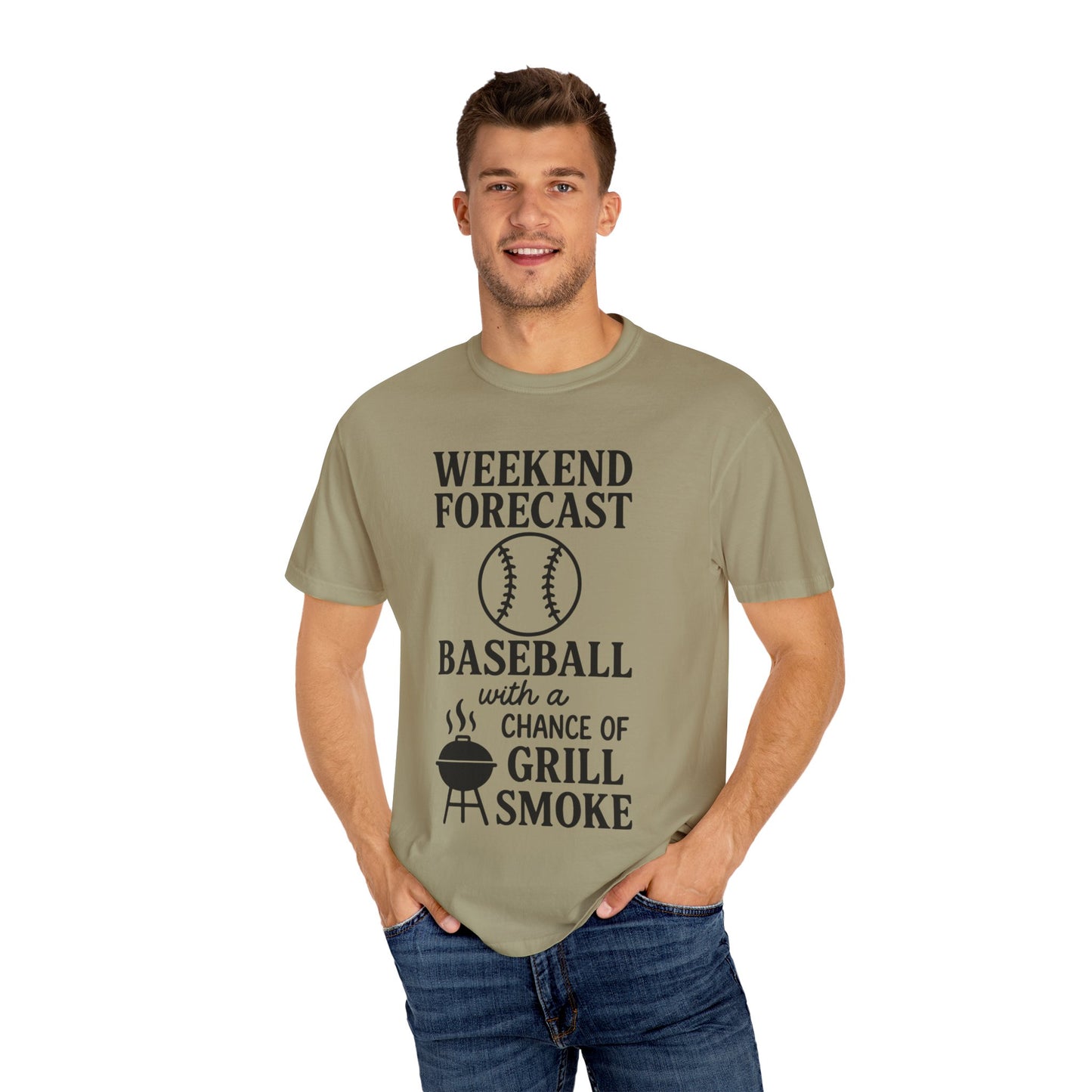BC - Weekend Forecast - Unisex Garment-Dyed T-shirt