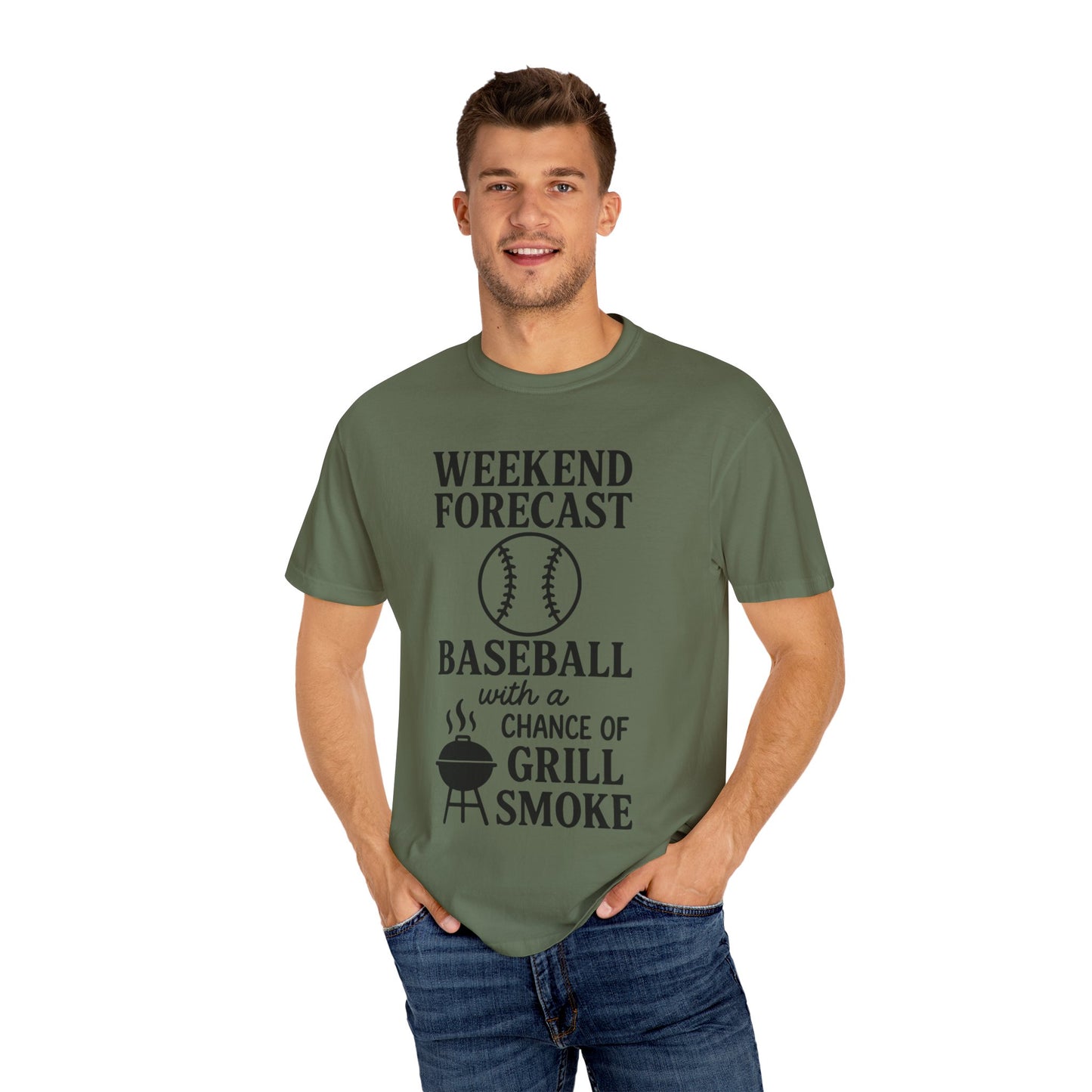 BC - Weekend Forecast - Unisex Garment-Dyed T-shirt