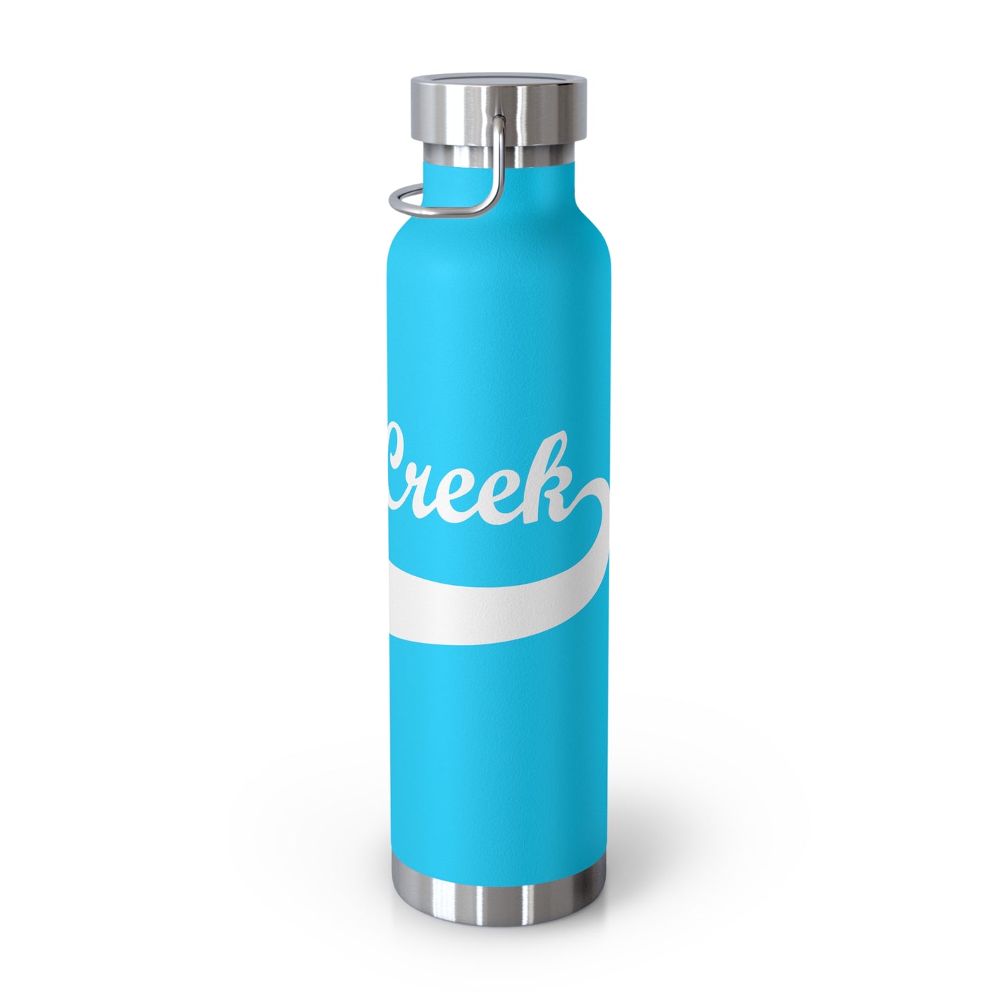 BC White Logo Copper Vacuum Insulated Bottle, 22oz