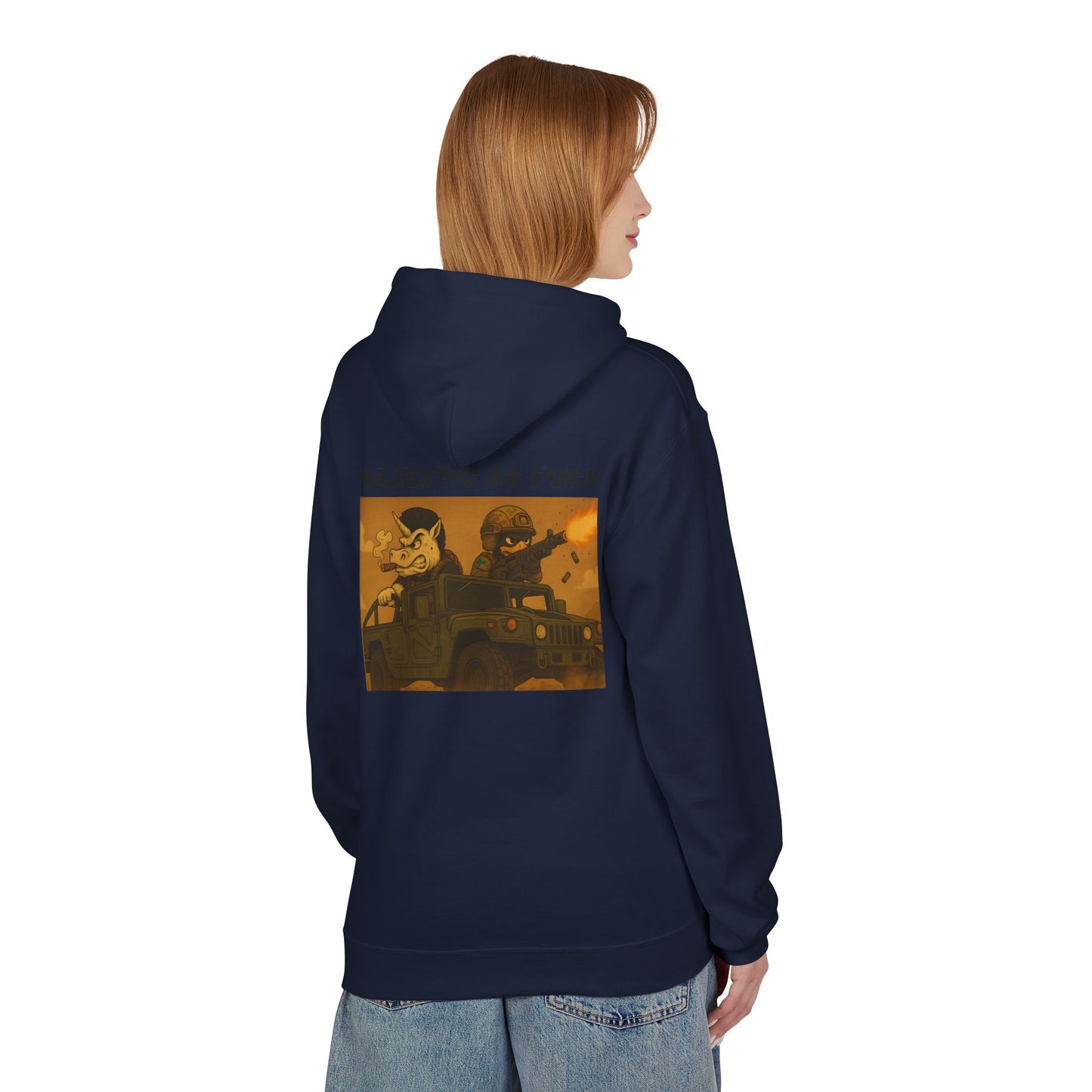 MAF - Unisex Midweight Softstyle Fleece Hoodie