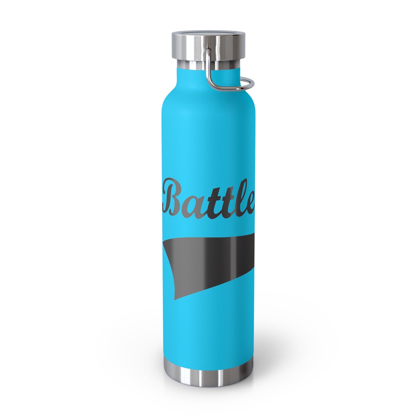 BC Black Logo Copper Vacuum Insulated Bottle, 22oz