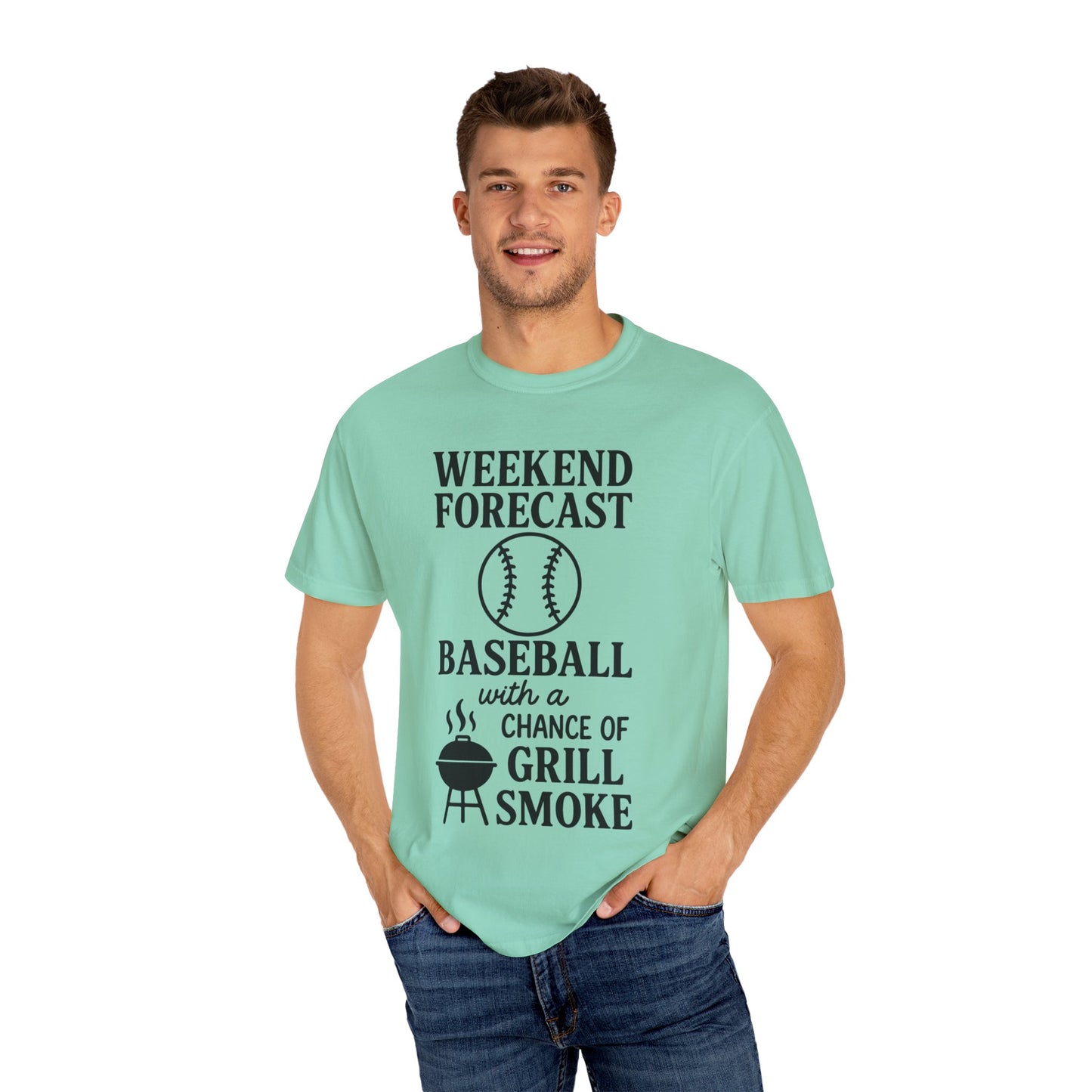 BC - Weekend Forecast - Unisex Garment-Dyed T-shirt