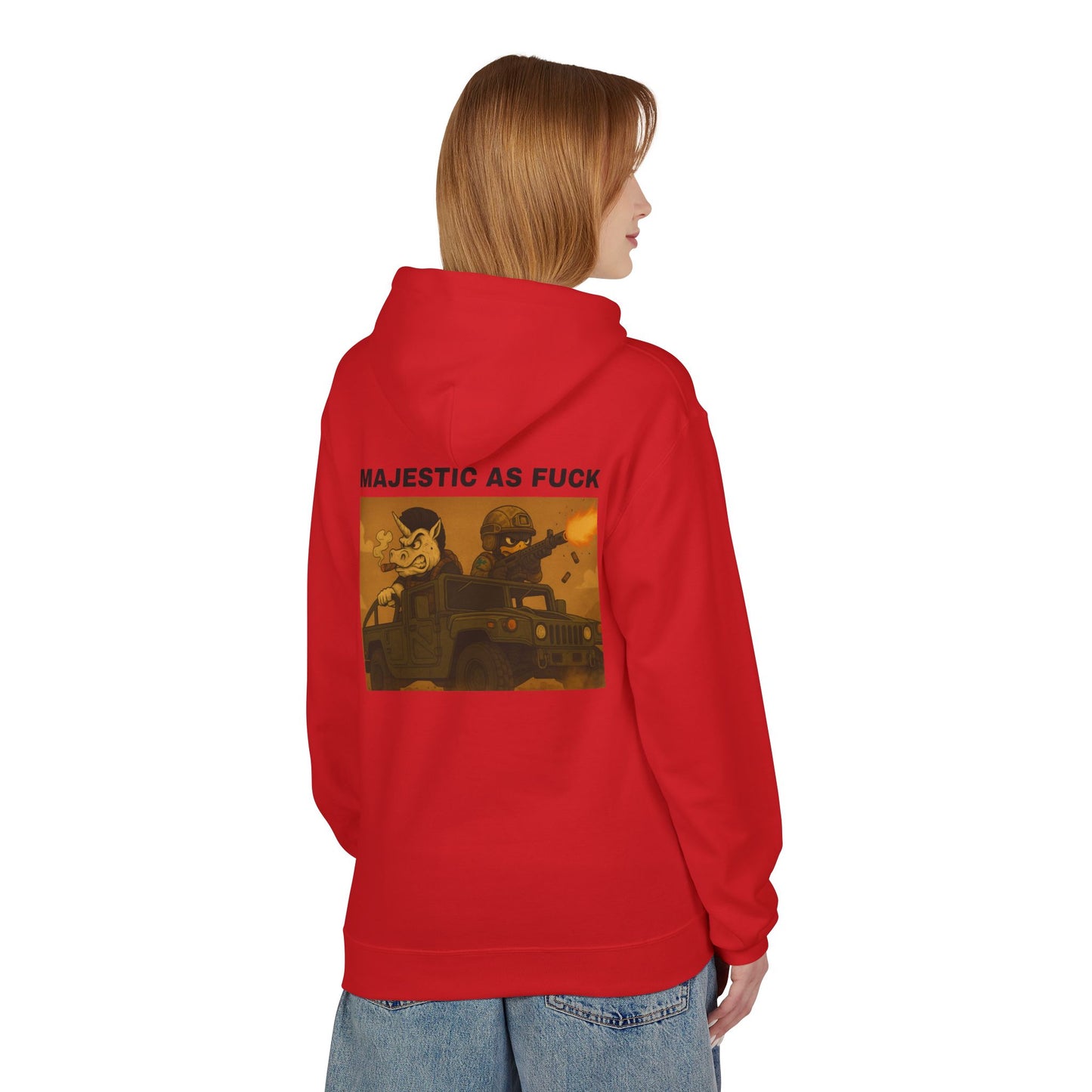 MAF - Unisex Midweight Softstyle Fleece Hoodie