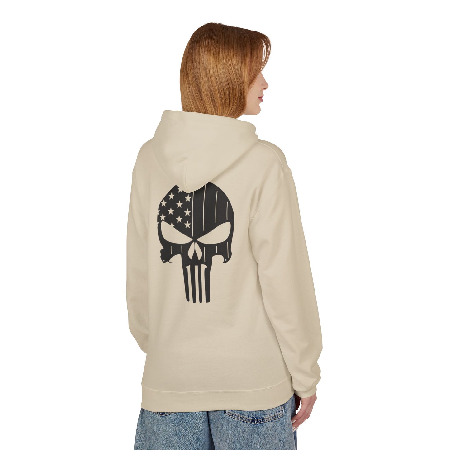 MAF - Skull - Unisex Midweight Softstyle Fleece Hoodie