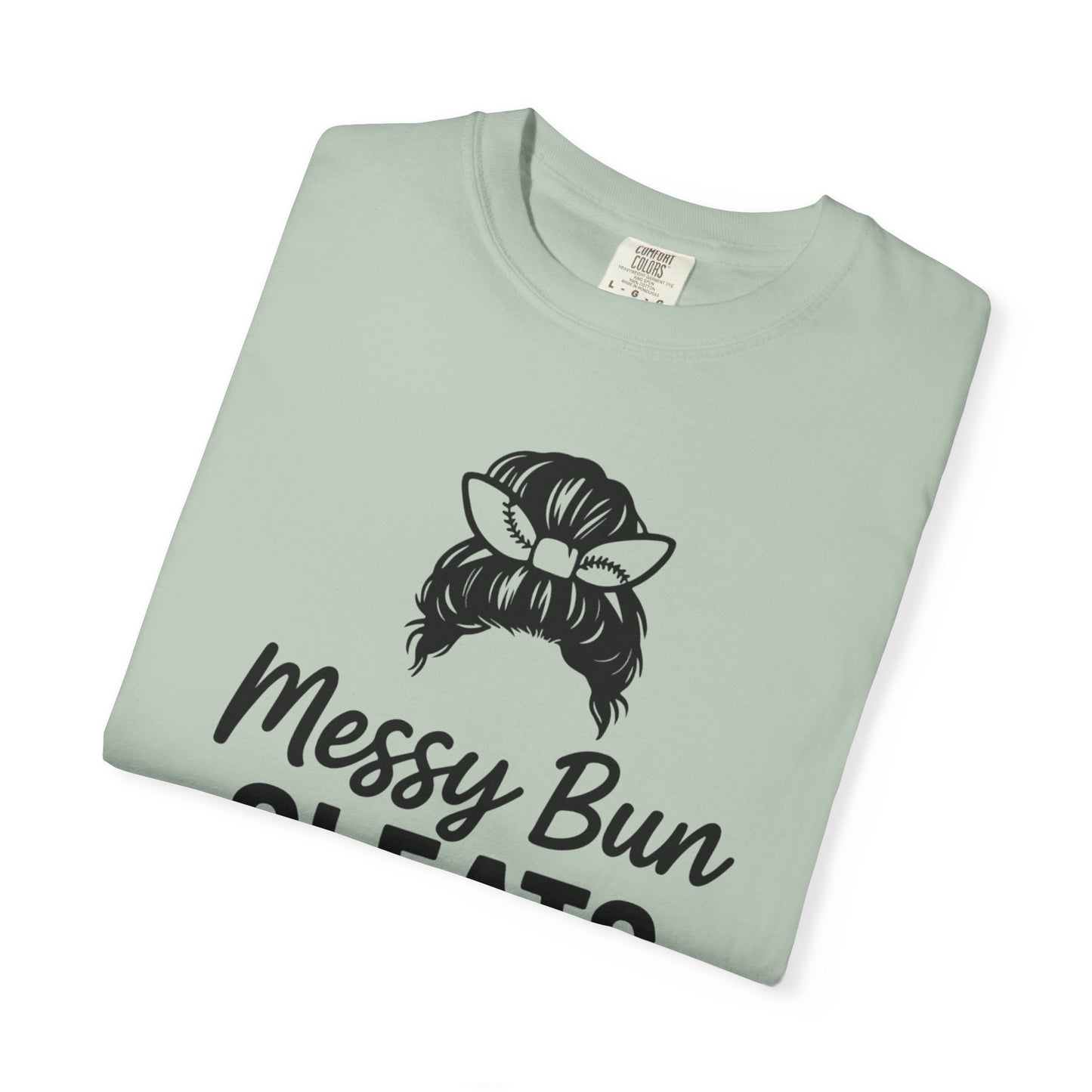 BC - Messy Bun Cleats Done - Unisex Garment-Dyed T-shirt