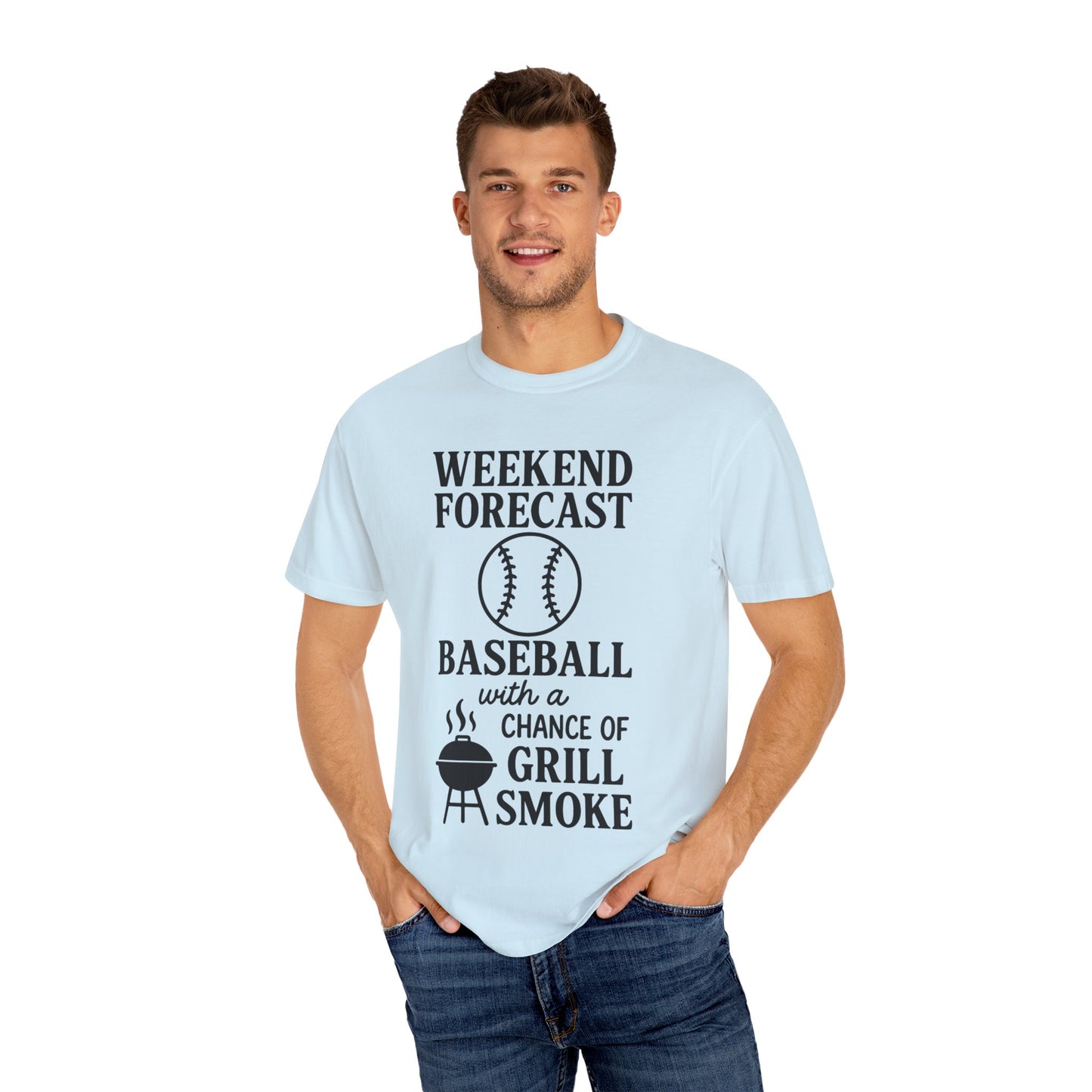 BC - Weekend Forecast - Unisex Garment-Dyed T-shirt