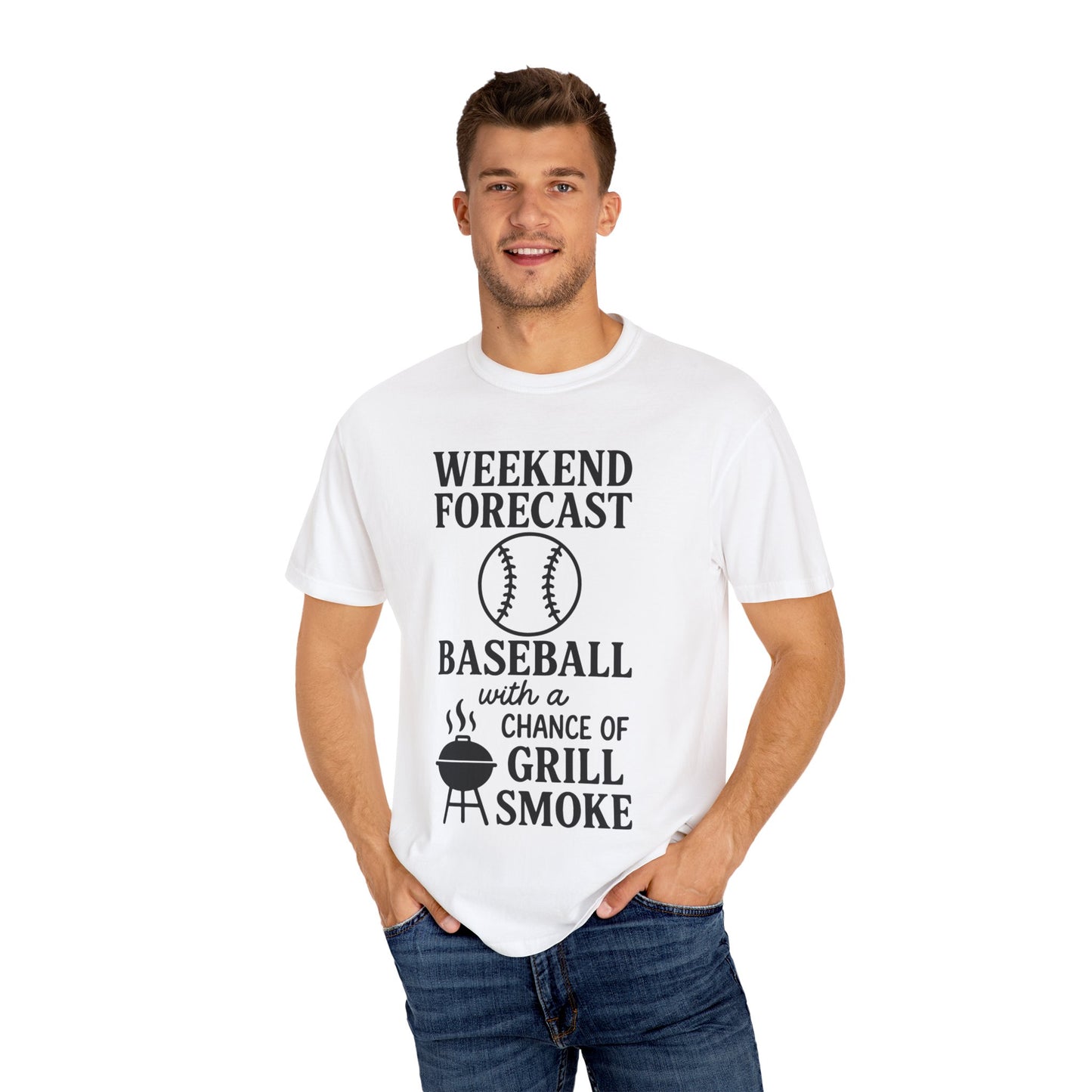 BC - Weekend Forecast - Unisex Garment-Dyed T-shirt