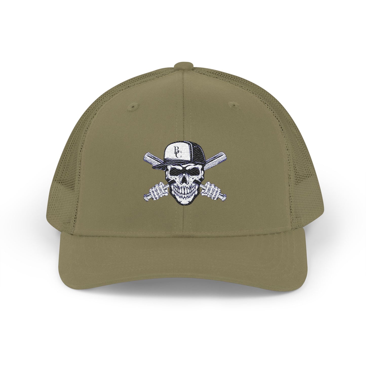 BC Skull - Snapback Trucker Cap (Embroidery)