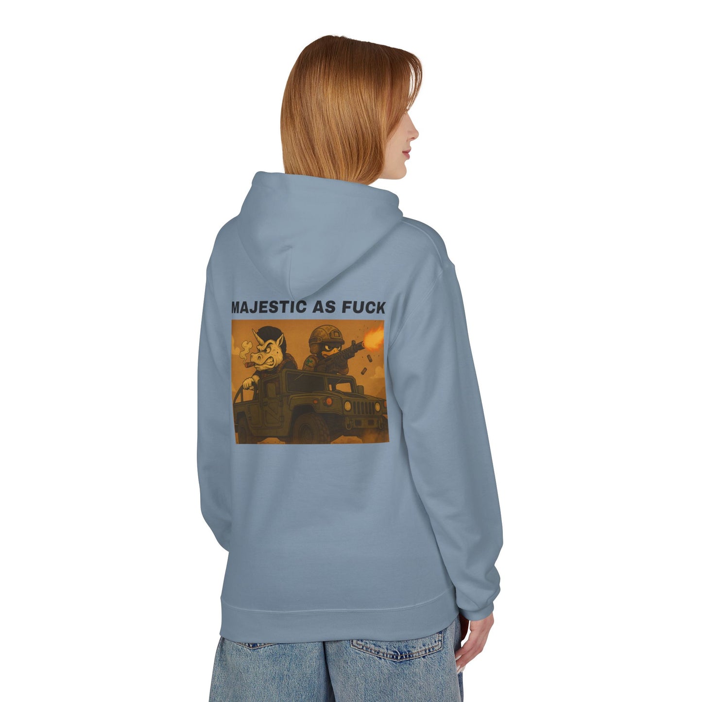 MAF - Unisex Midweight Softstyle Fleece Hoodie