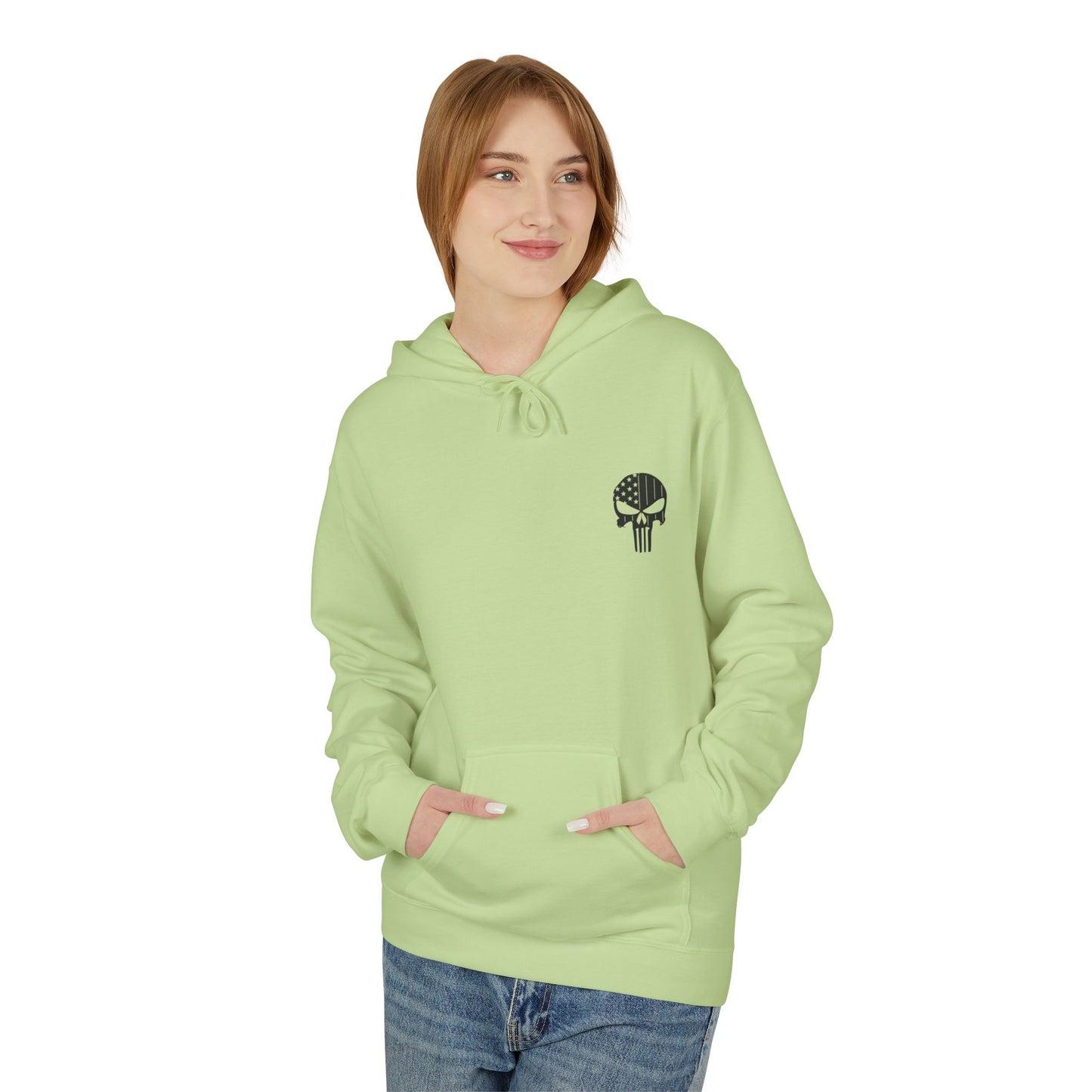 MAF - Skull - Unisex Midweight Softstyle Fleece Hoodie