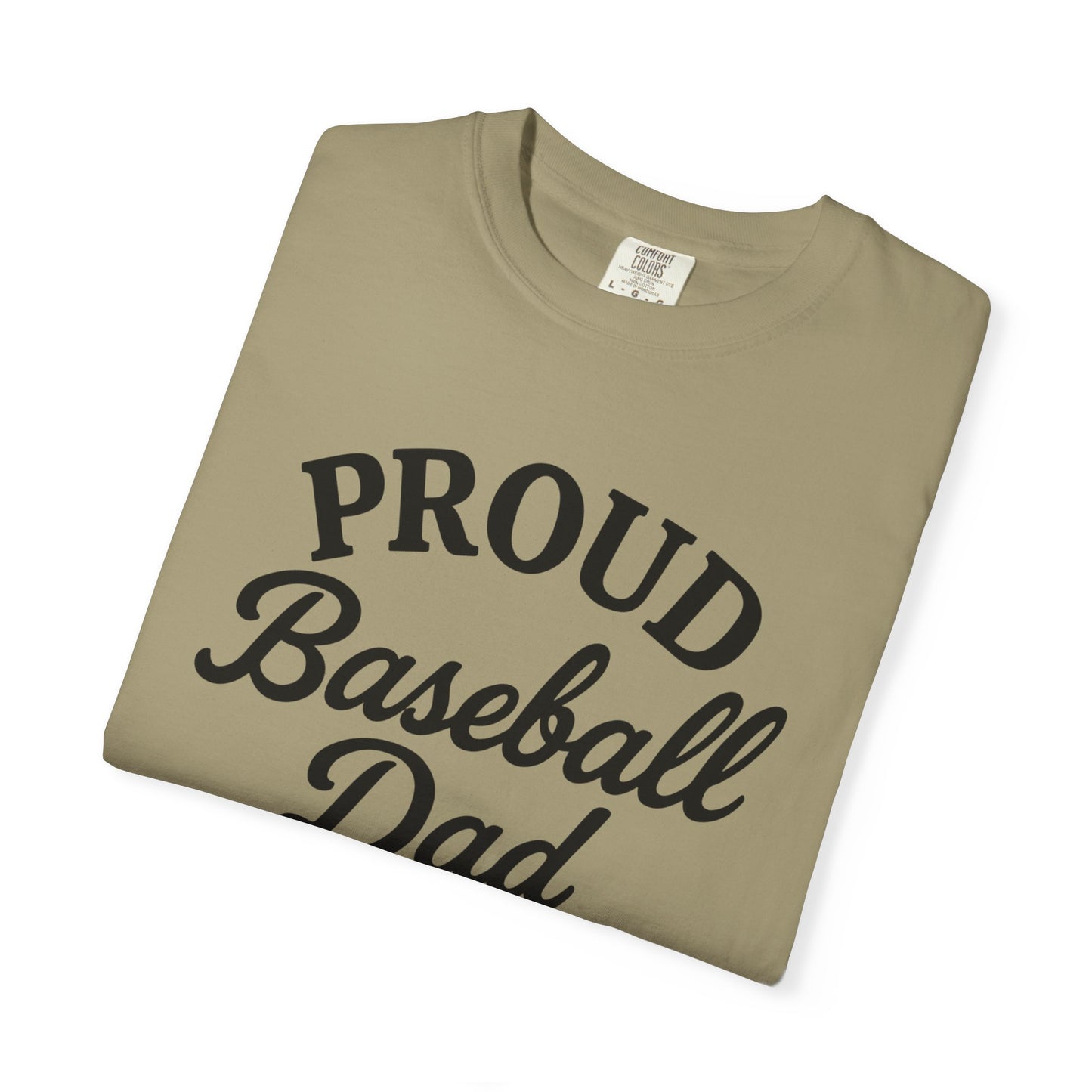 BC - Proud Baseball Dad - Unisex Garment-Dyed T-shirt