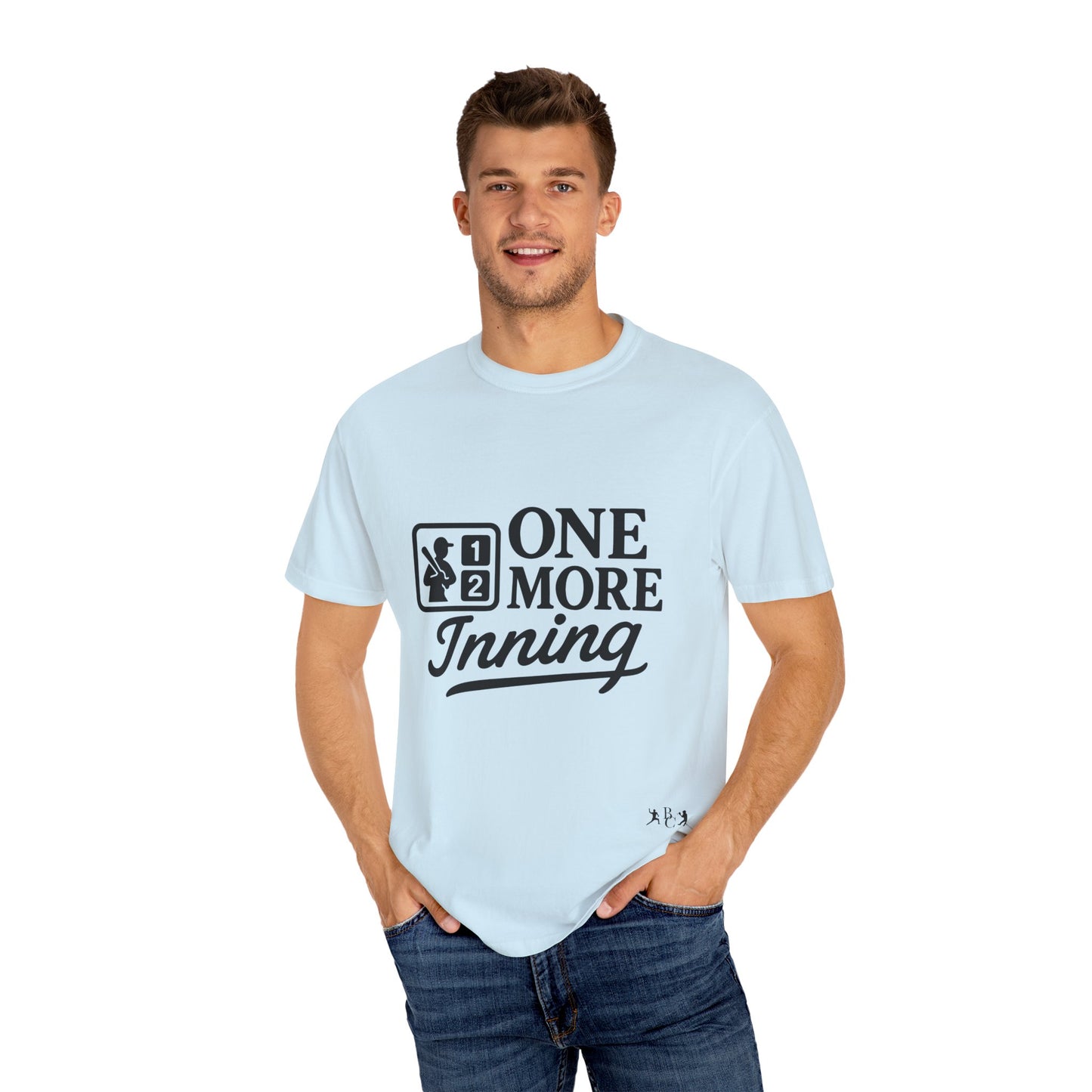 BC - One More Inning - Unisex Garment-Dyed T-shirt