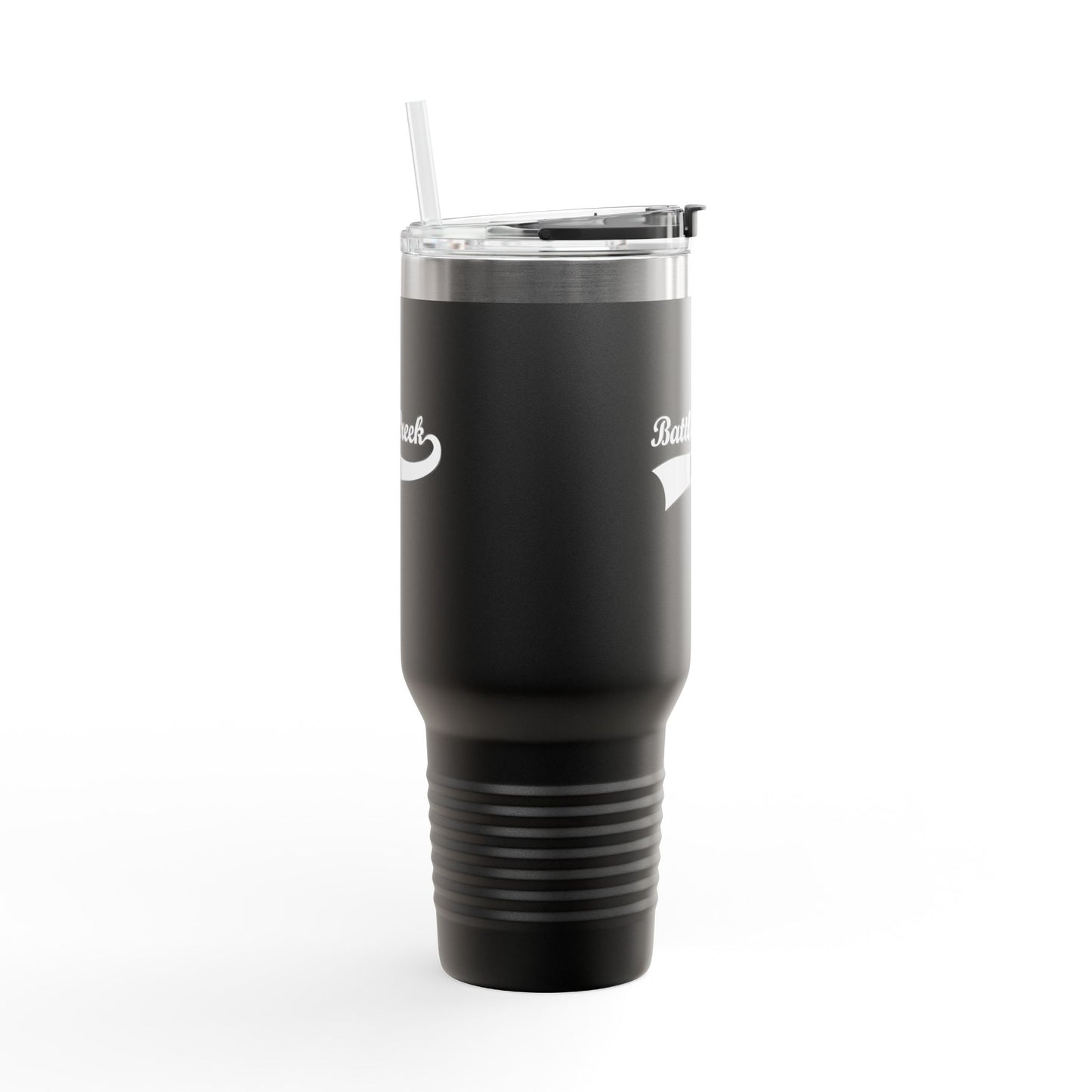 BC White Logo Insulated Travel Mug, 40oz