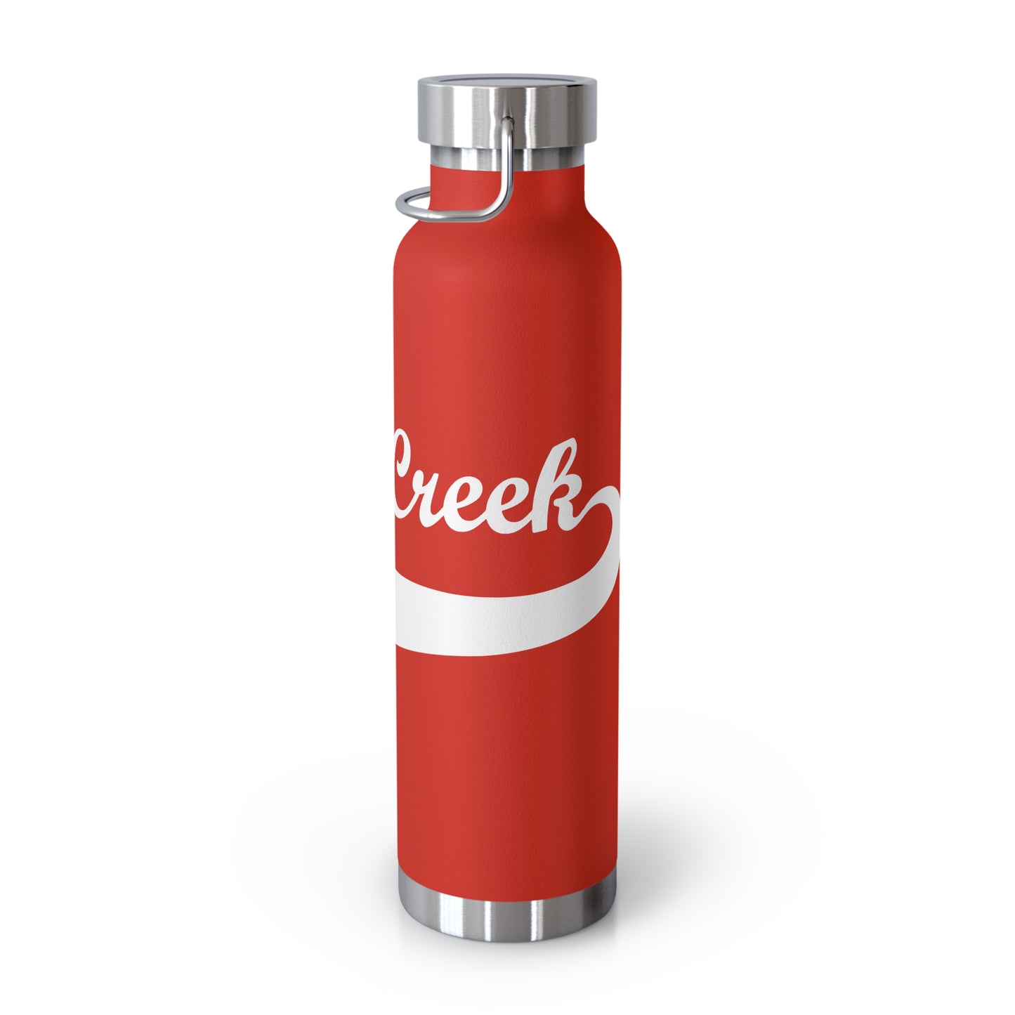 BC White Logo Copper Vacuum Insulated Bottle, 22oz