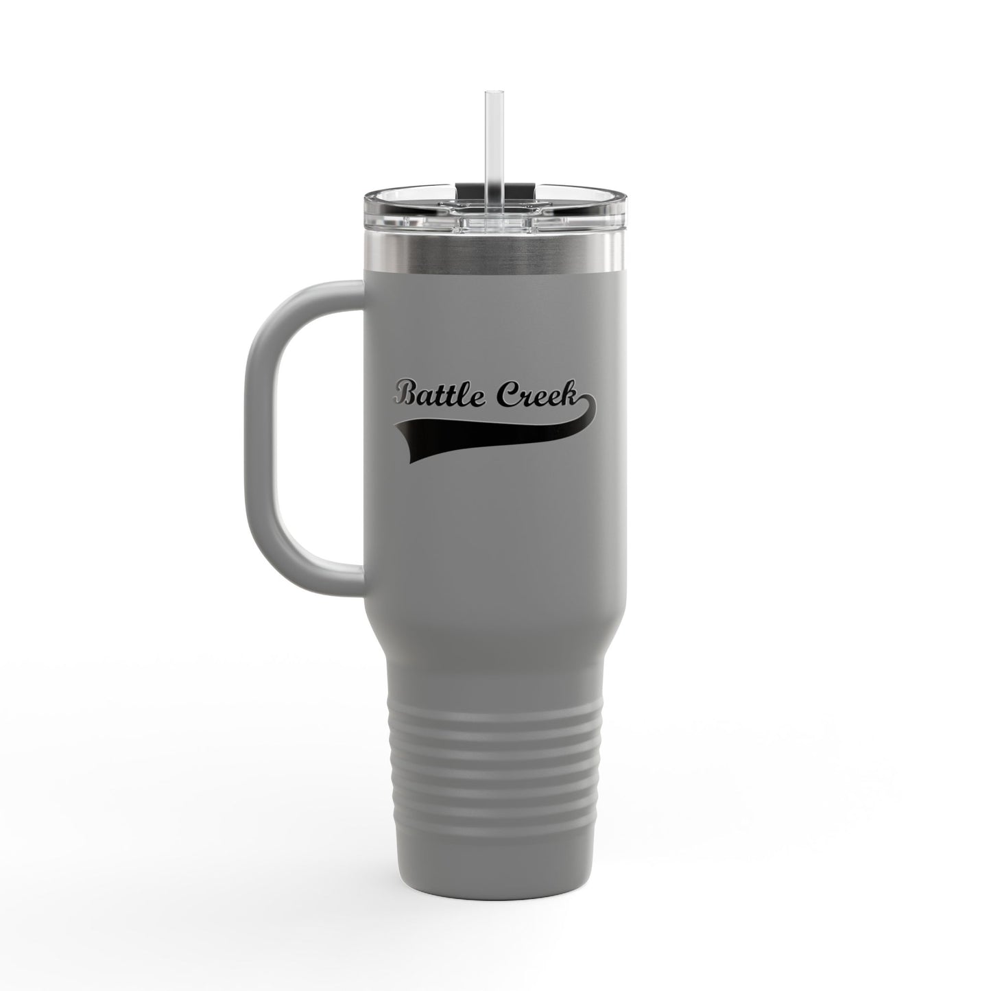 BC Black Logo Insulated Travel Mug, 40oz