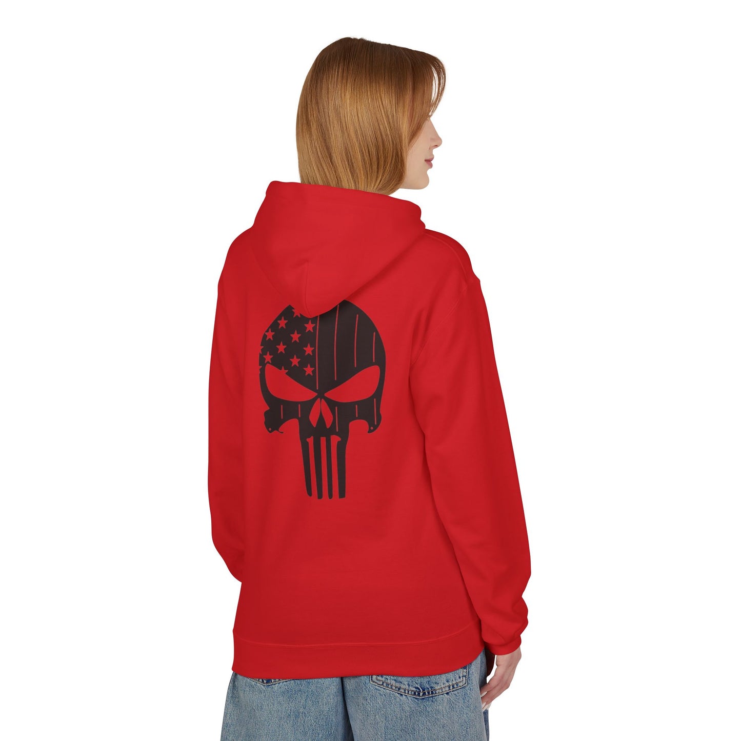 MAF - Skull - Unisex Midweight Softstyle Fleece Hoodie