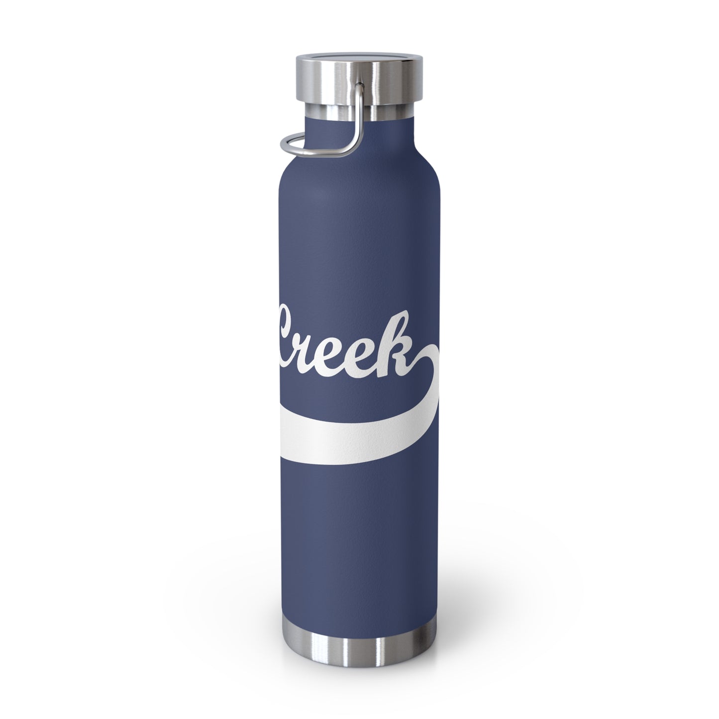 BC White Logo Copper Vacuum Insulated Bottle, 22oz