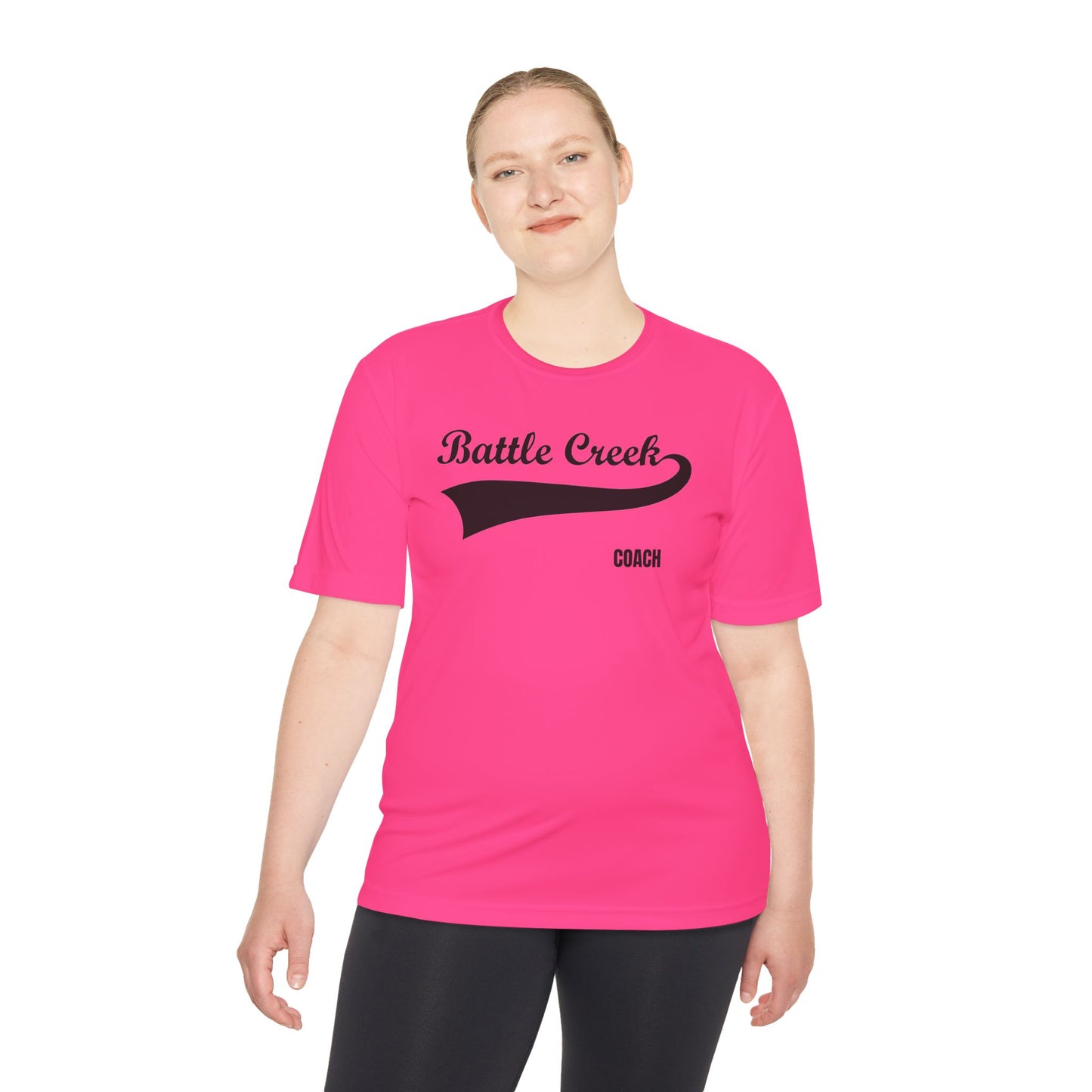 BC - COACH - Black Logo - Unisex Moisture Wicking Tee