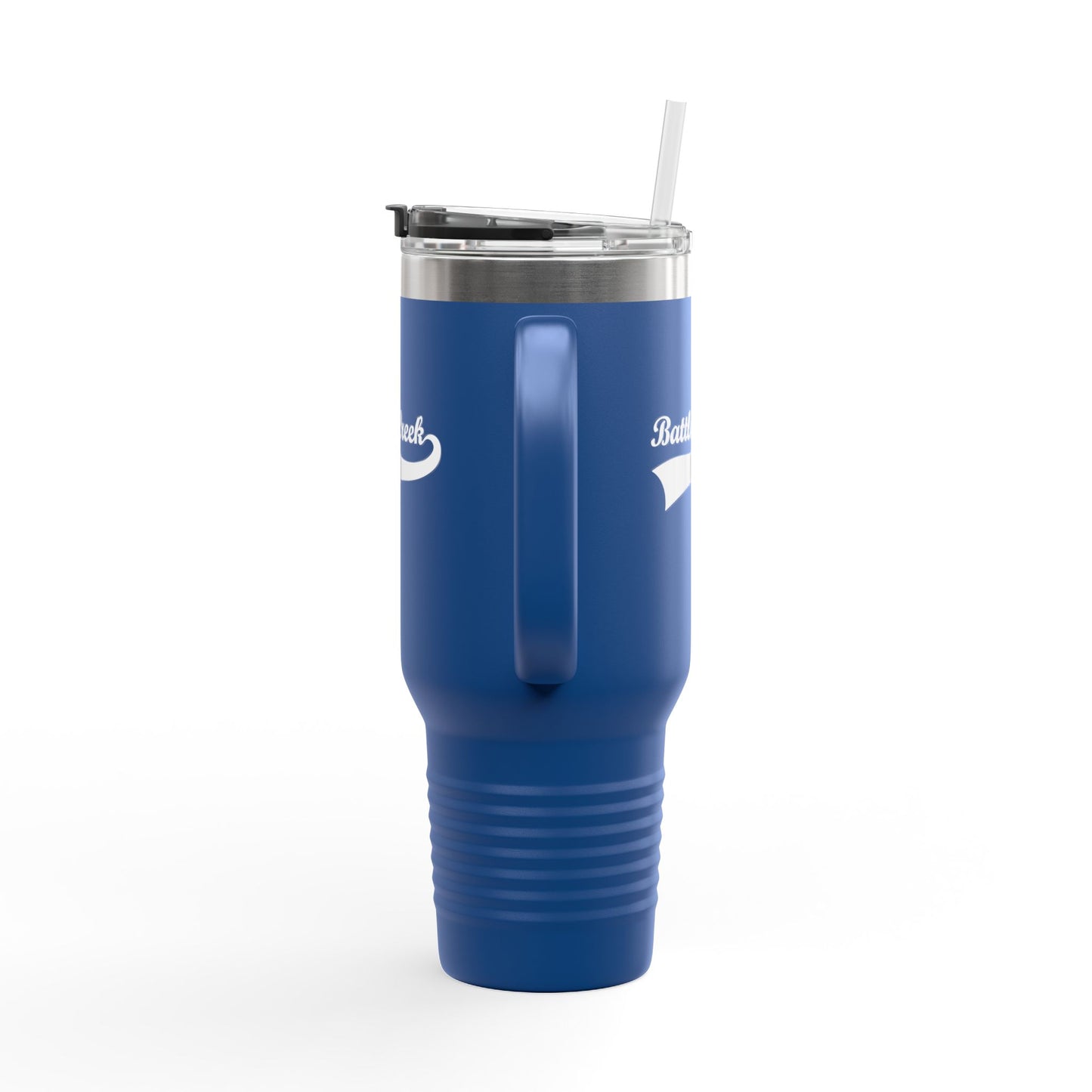 BC White Logo Insulated Travel Mug, 40oz