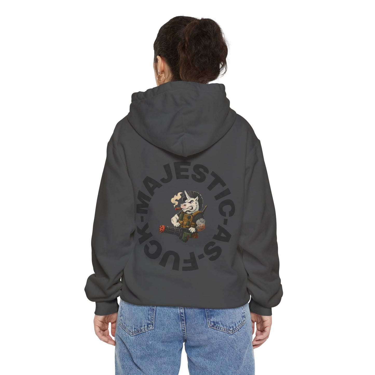 MAF - Unicorn - Unisex Garment-Dyed Hoodie